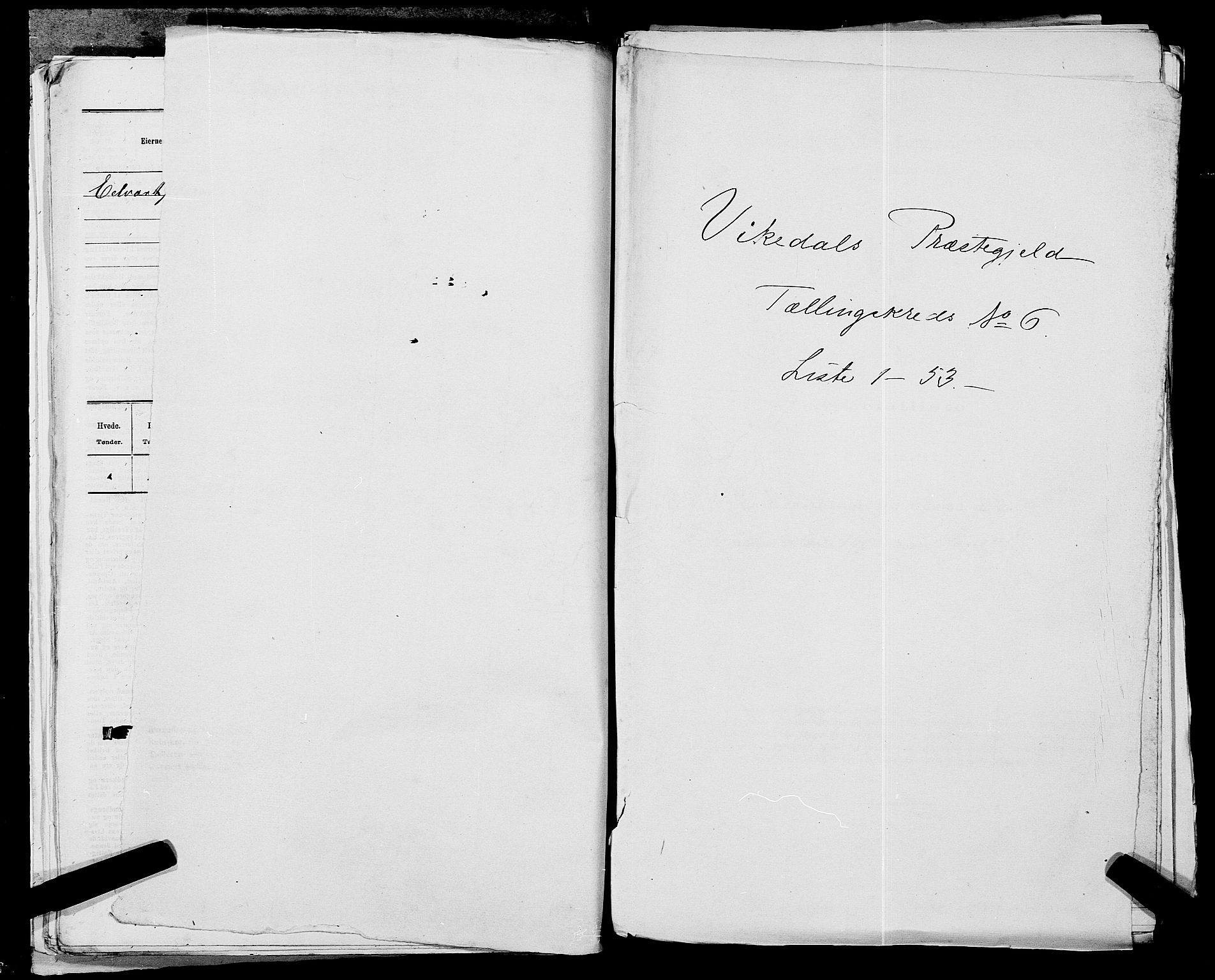 SAST, 1875 census for 1157P Vikedal, 1875, p. 654