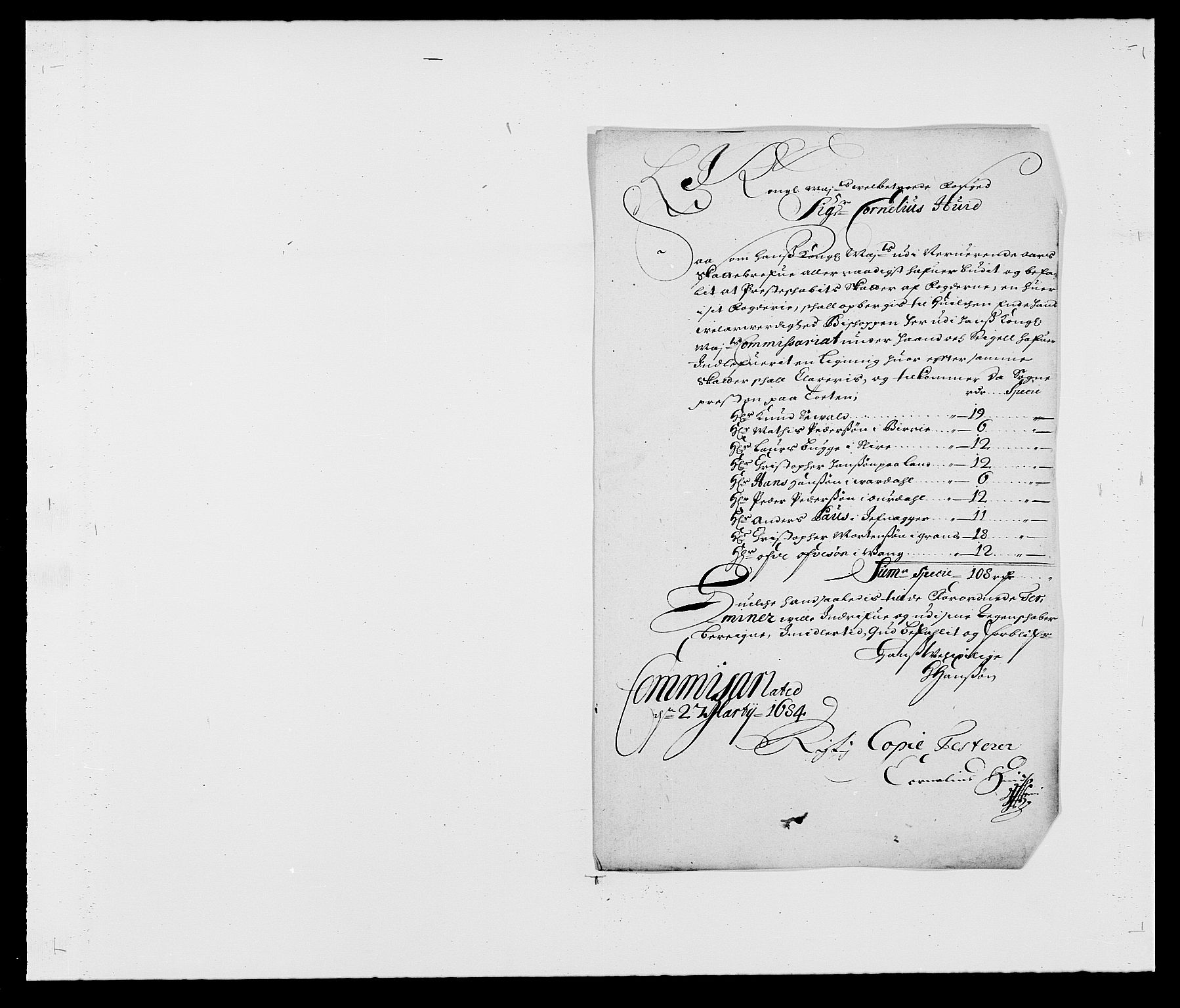 Rentekammeret inntil 1814, Reviderte regnskaper, Fogderegnskap, AV/RA-EA-4092/R18/L1284: Fogderegnskap Hadeland, Toten og Valdres, 1685, p. 205