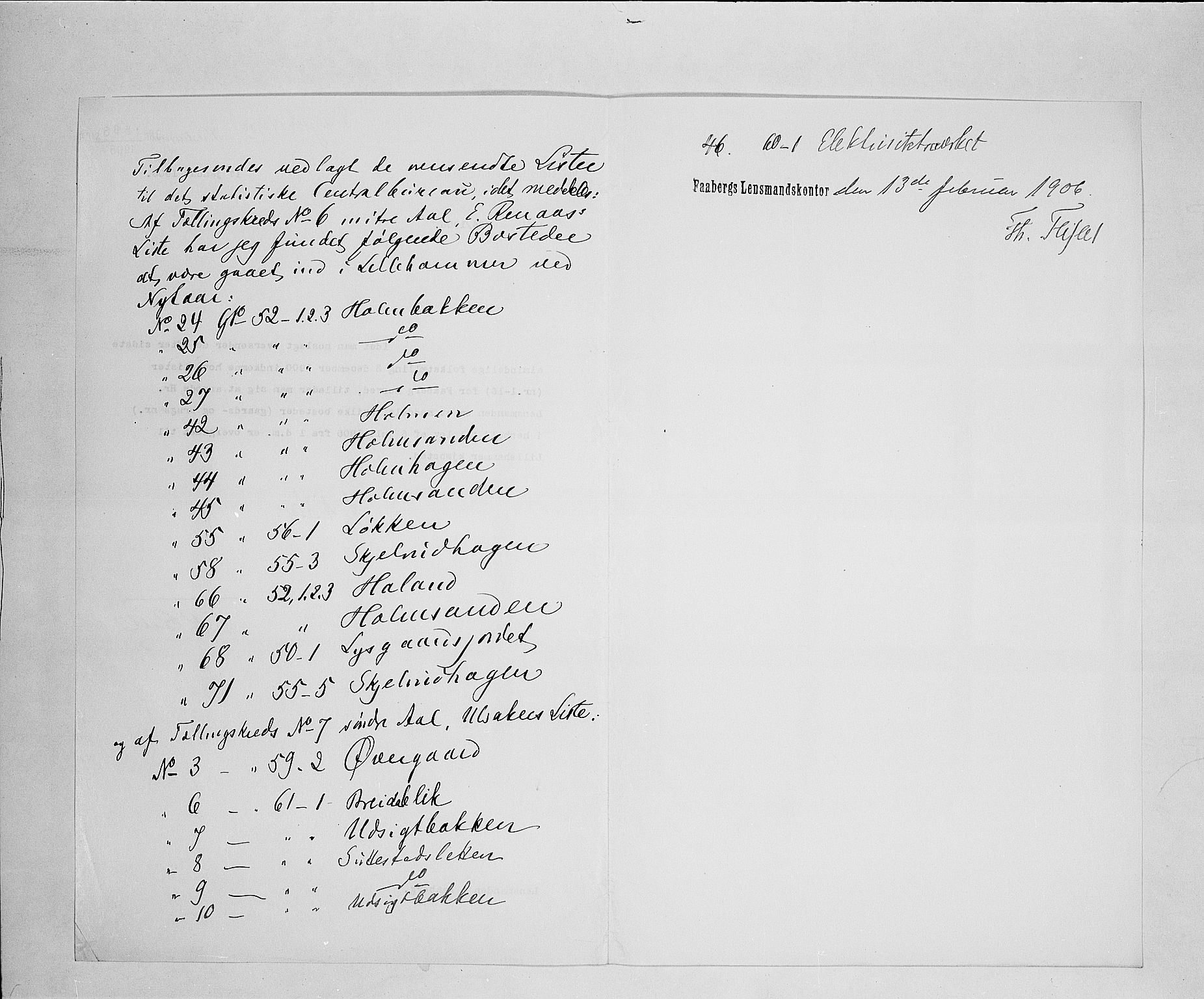 SAH, 1900 census for Fåberg, 1900, p. 5