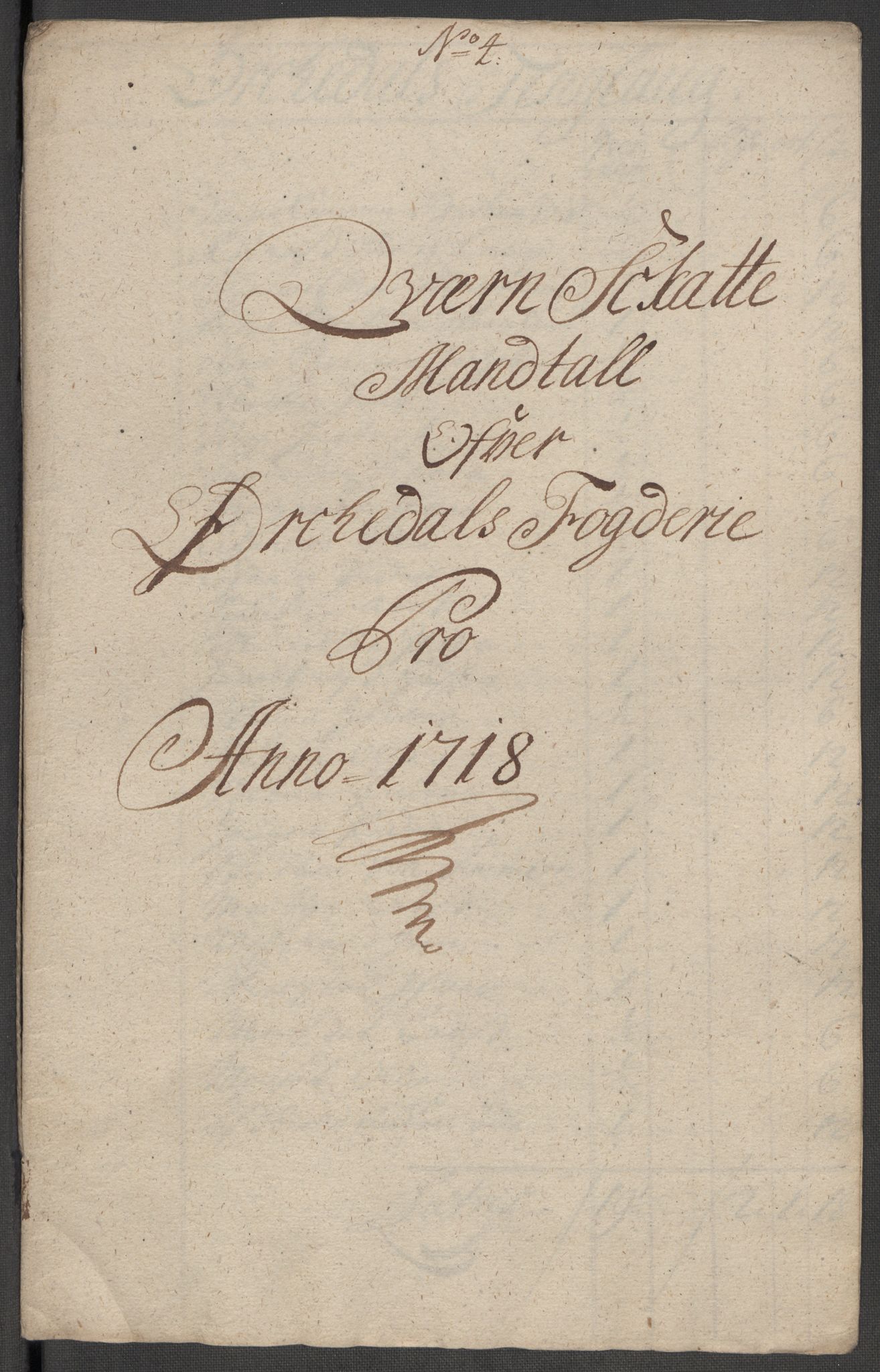 Rentekammeret inntil 1814, Reviderte regnskaper, Fogderegnskap, AV/RA-EA-4092/R60/L3971: Fogderegnskap Orkdal og Gauldal, 1718, p. 109