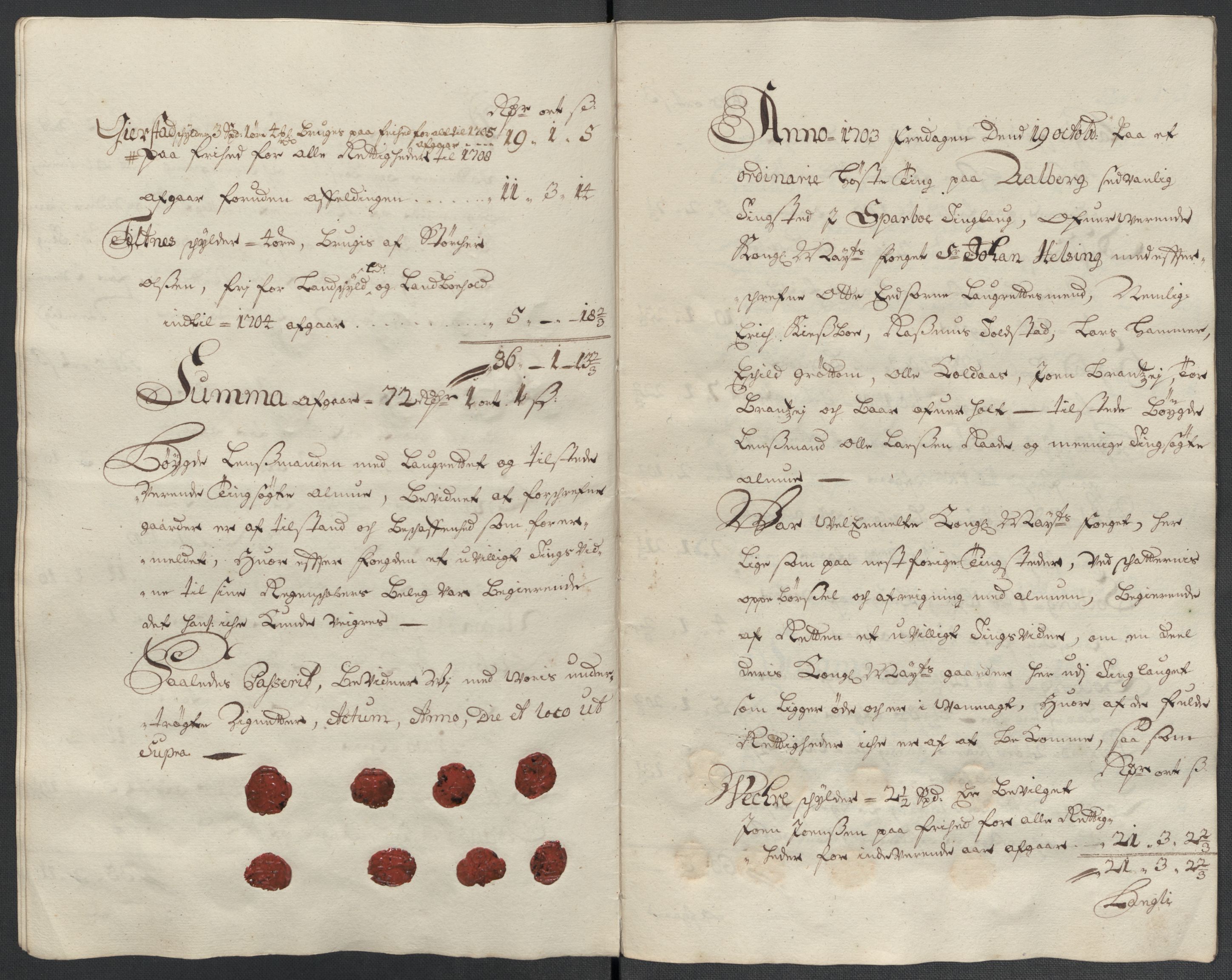 Rentekammeret inntil 1814, Reviderte regnskaper, Fogderegnskap, RA/EA-4092/R63/L4313: Fogderegnskap Inderøy, 1703-1704, p. 278