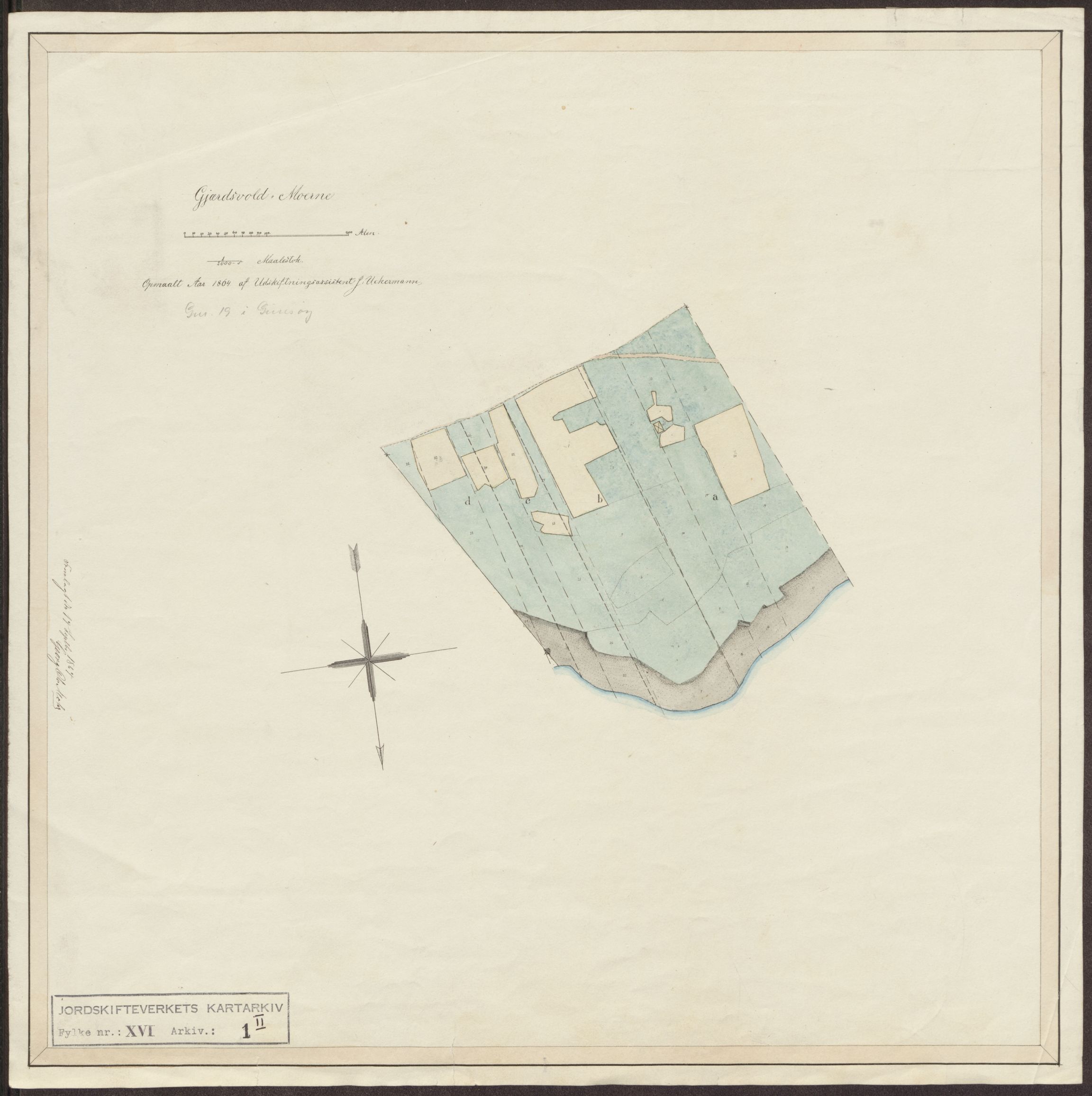 Jordskifteverkets kartarkiv, AV/RA-S-3929/T, 1859-1988, p. 84