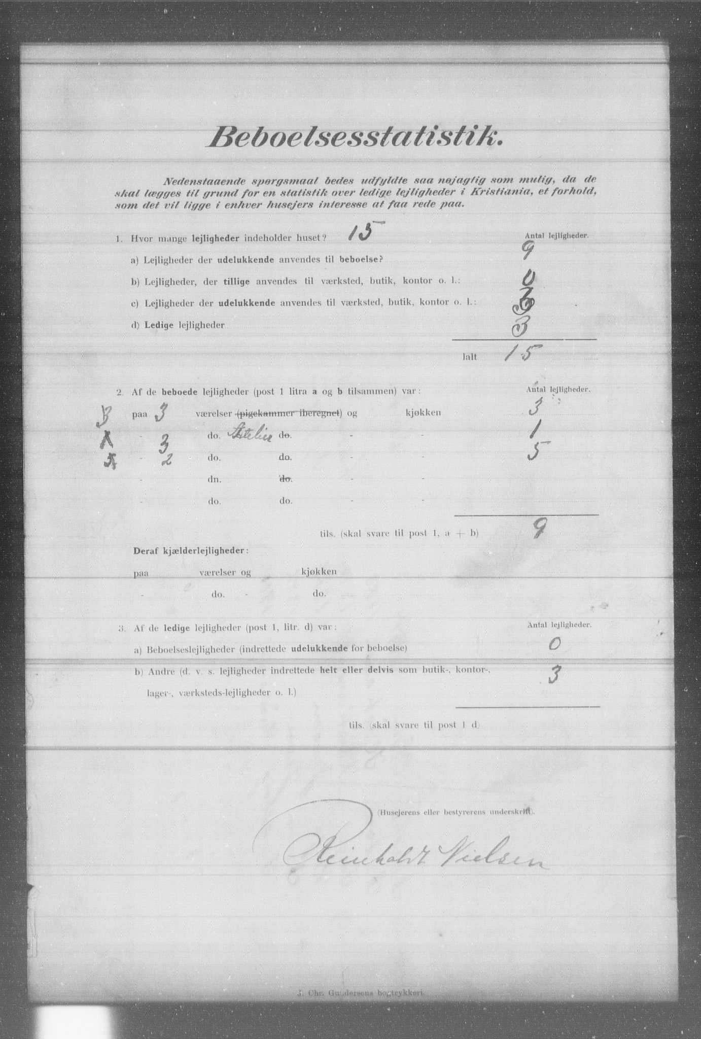 OBA, Municipal Census 1902 for Kristiania, 1902, p. 6096