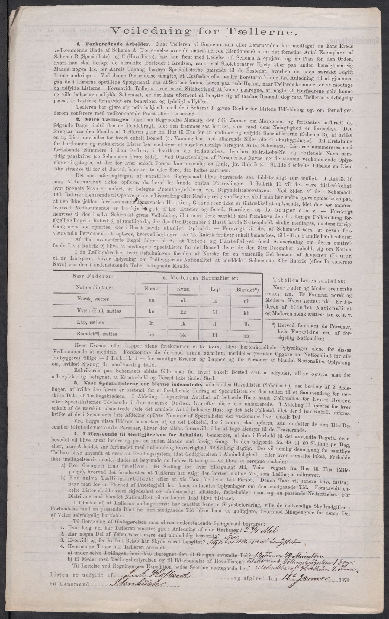 RA, 1875 census for 0235P Ullensaker, 1875, p. 18