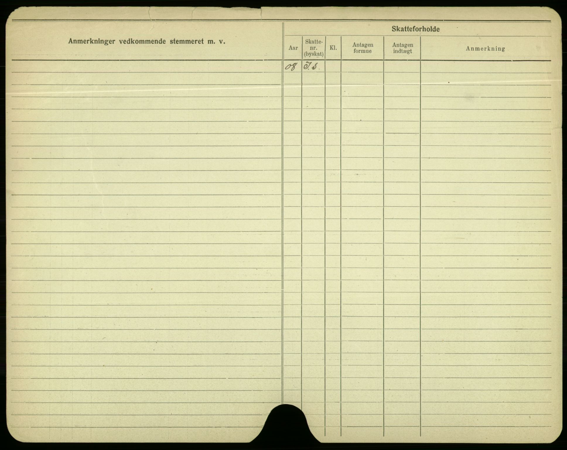 Oslo folkeregister, Registerkort, SAO/A-11715/F/Fa/Fac/L0003: Menn, 1906-1914, p. 1252b