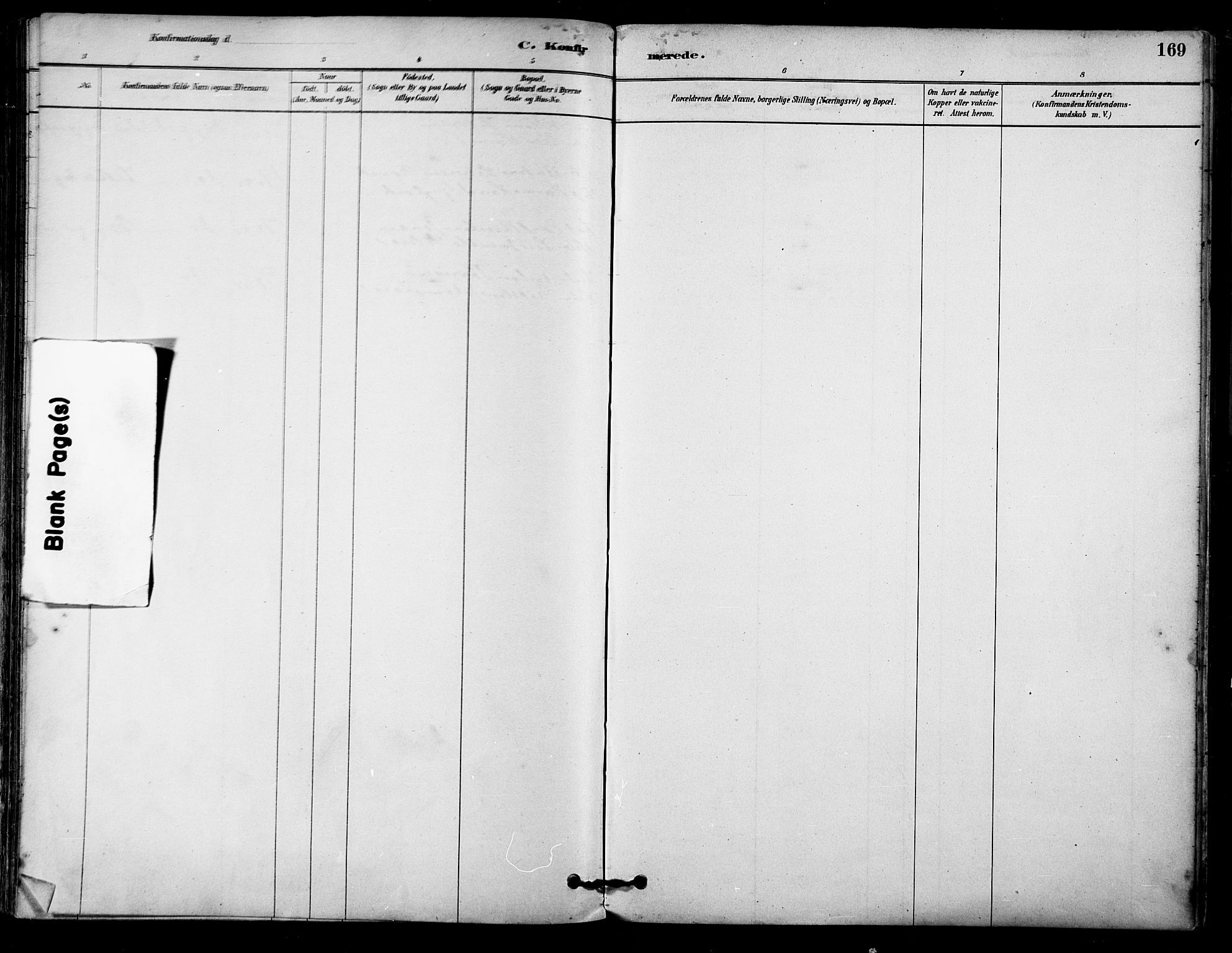 Ministerialprotokoller, klokkerbøker og fødselsregistre - Nordland, AV/SAT-A-1459/805/L0099: Parish register (official) no. 805A06, 1880-1891, p. 169