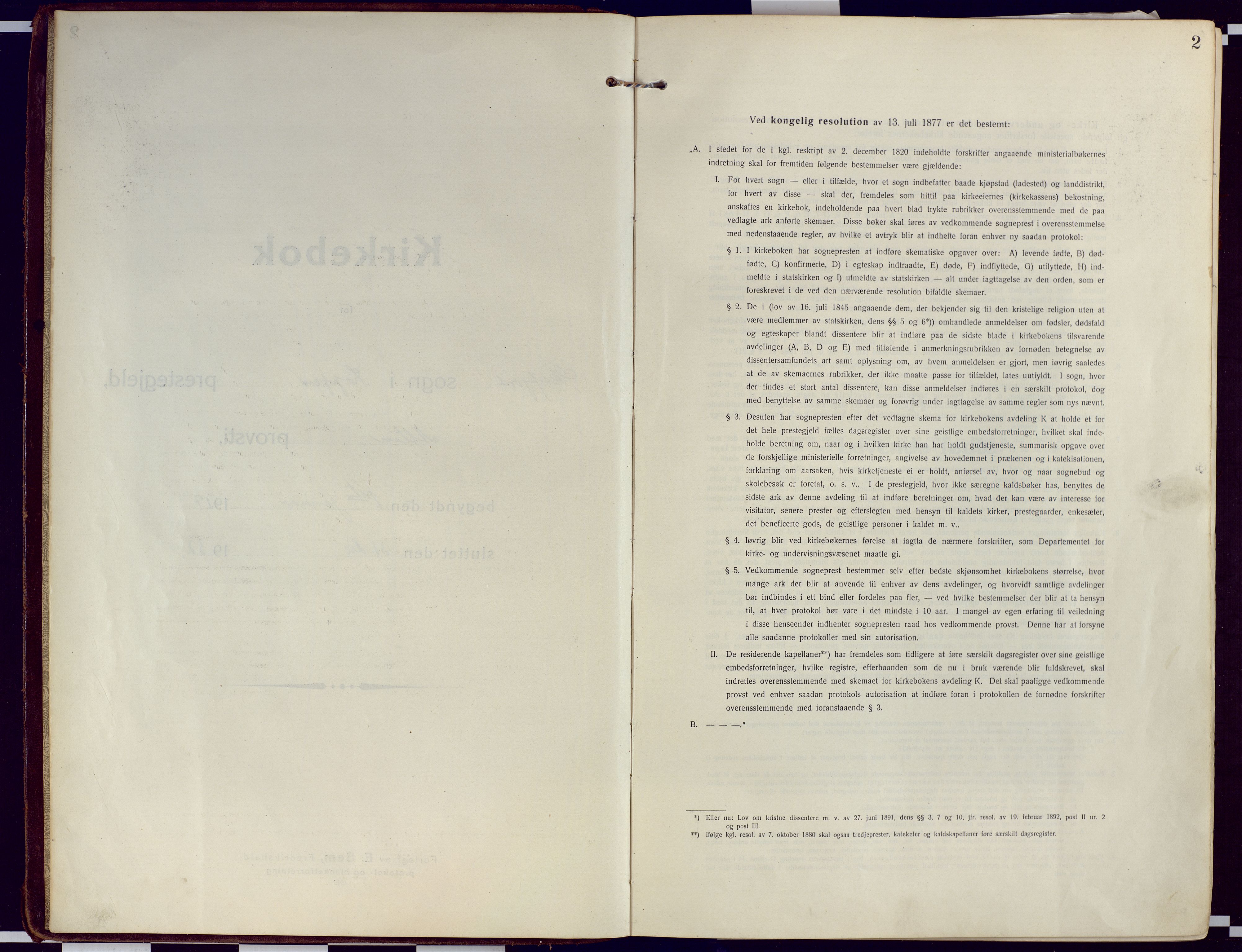 Loppa sokneprestkontor, AV/SATØ-S-1339/H/Ha/L0012kirke: Parish register (official) no. 12, 1917-1932, p. 2