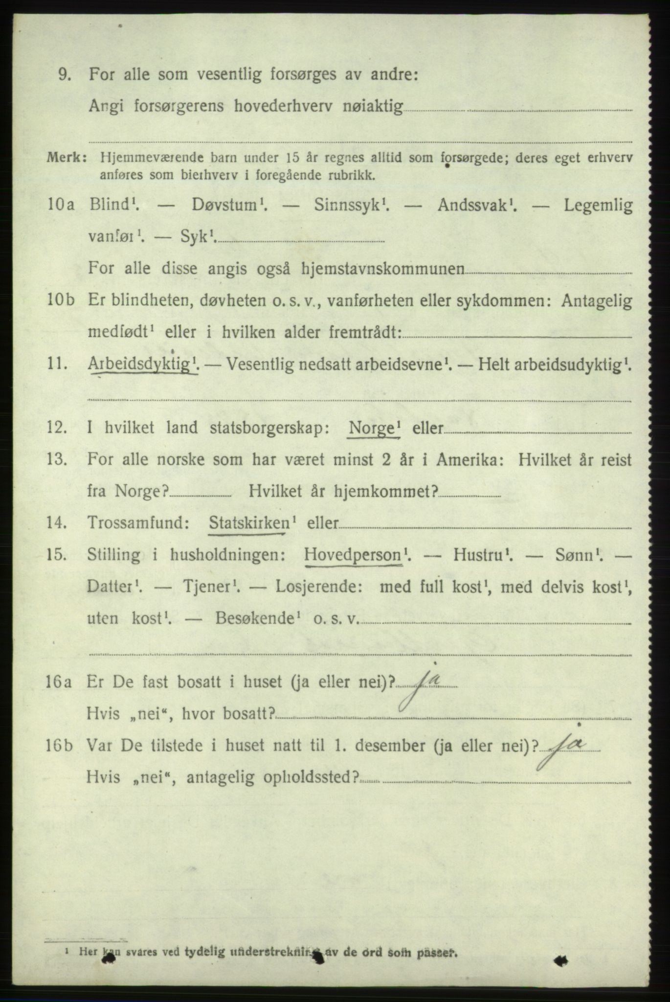 SAB, 1920 census for Skånevik, 1920, p. 4574