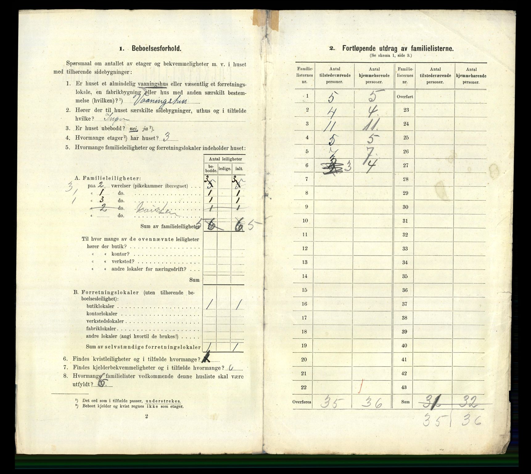 RA, 1910 census for Bergen, 1910, p. 39262