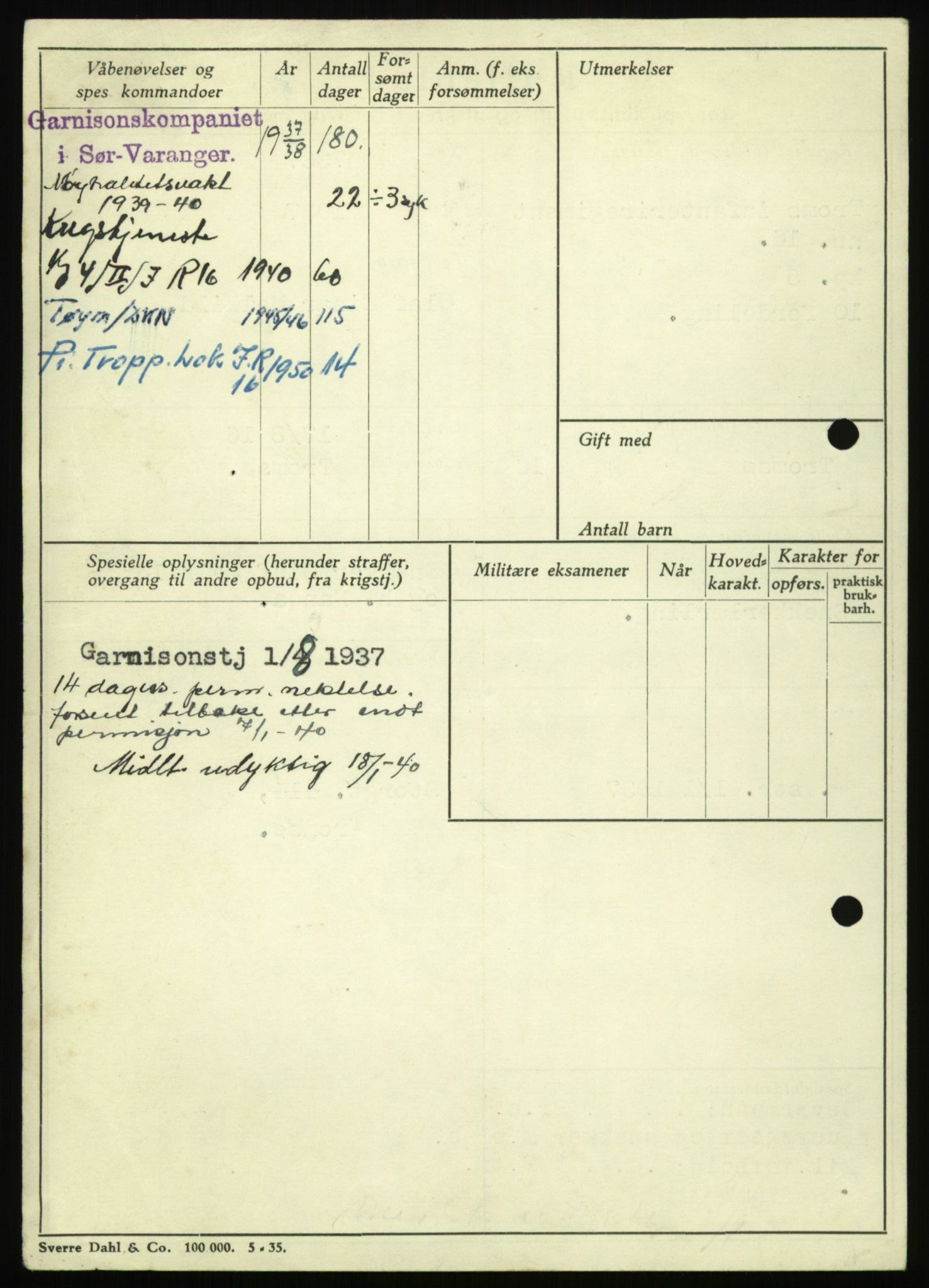 Forsvaret, Troms infanteriregiment nr. 16, AV/RA-RAFA-3146/P/Pa/L0021: Rulleblad for regimentets menige mannskaper, årsklasse 1937, 1937, p. 762