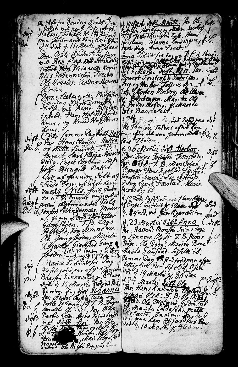 Os sokneprestembete, AV/SAB-A-99929: Parish register (official) no. A 9, 1766-1779, p. 95