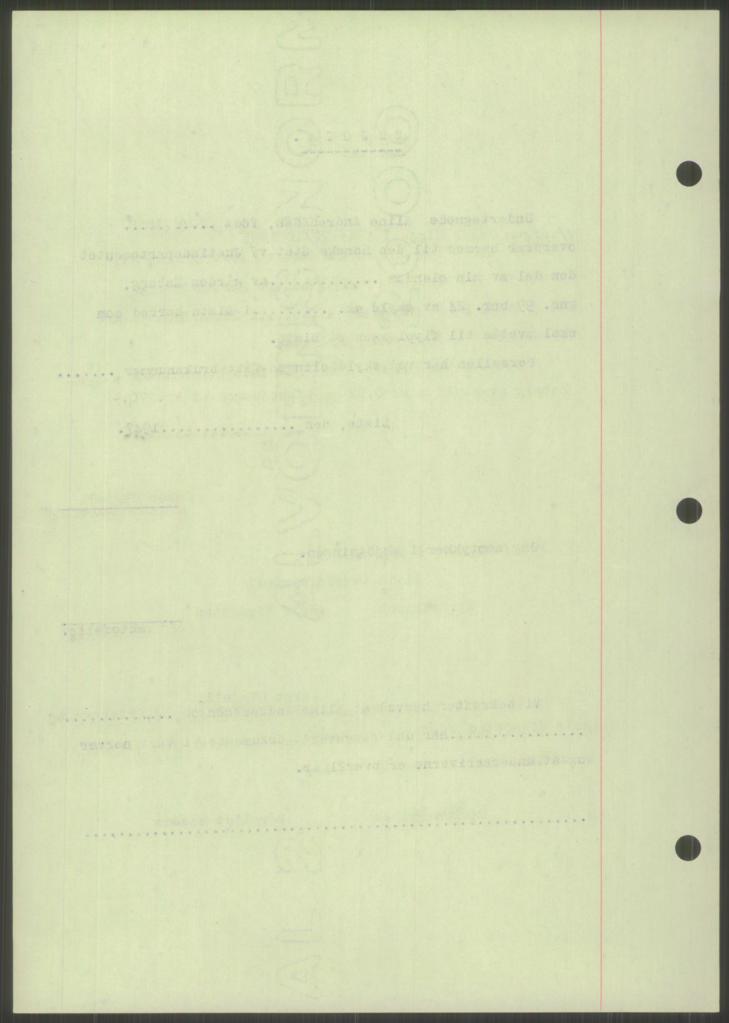 Forsvarsdepartementet, 10. kontor / Oppgjørskontoret, AV/RA-RAFA-1225/D/Db/L0182: Lista oppgjørskontor, 1942-1950, p. 48