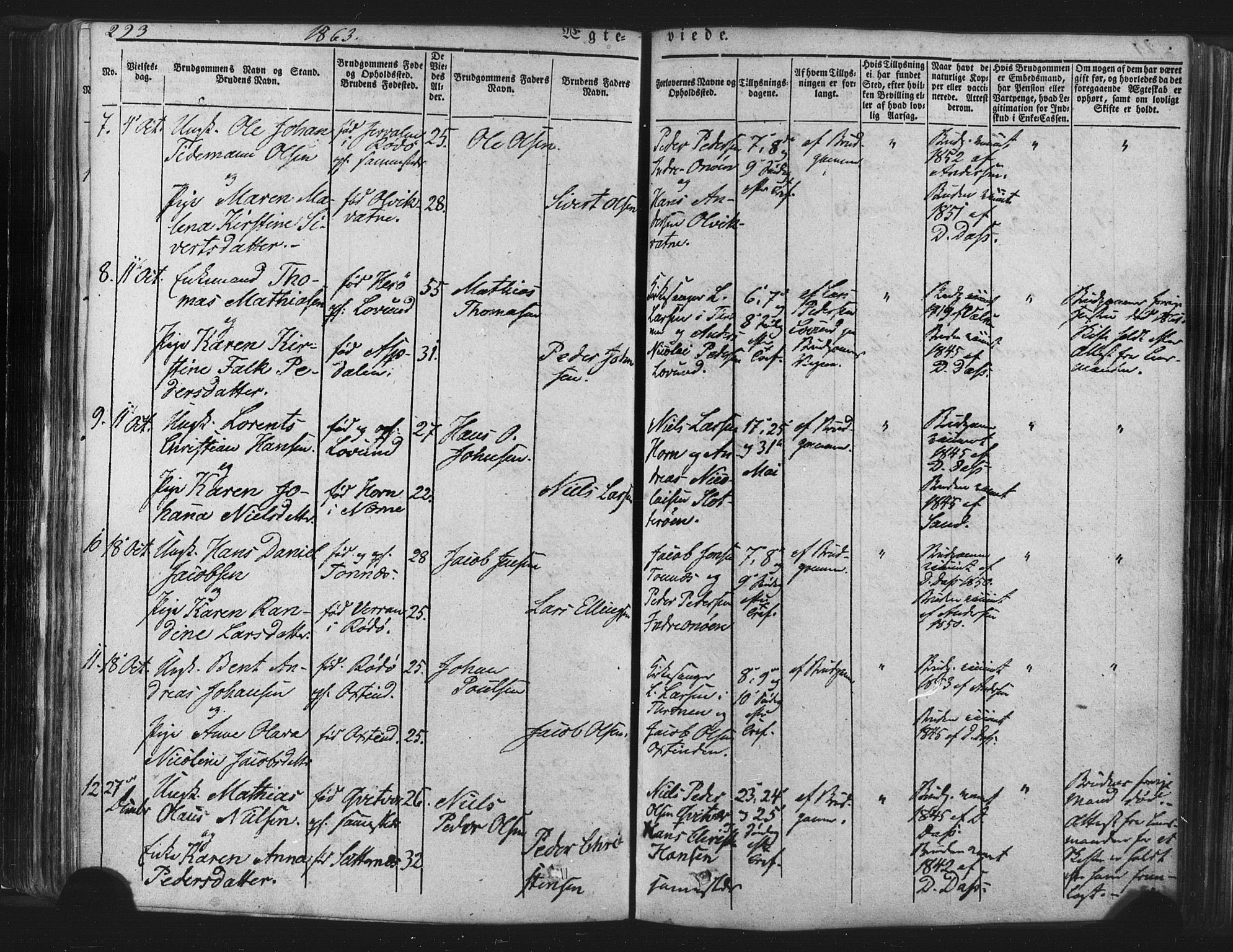 Ministerialprotokoller, klokkerbøker og fødselsregistre - Nordland, AV/SAT-A-1459/839/L0567: Parish register (official) no. 839A04, 1863-1879, p. 293