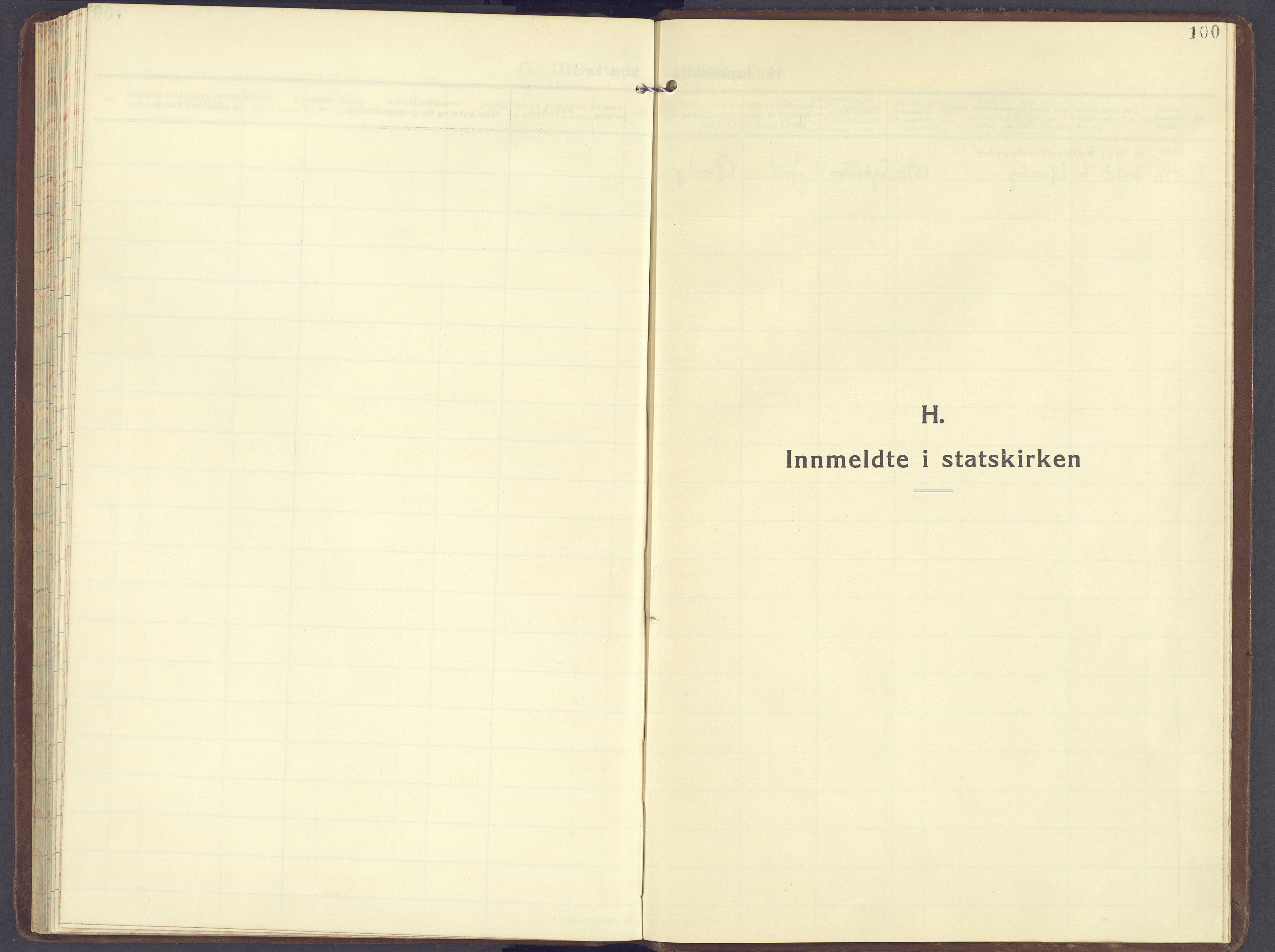 Tynset prestekontor, SAH/PREST-058/H/Ha/Haa/L0029: Parish register (official) no. 29, 1930-1946, p. 100