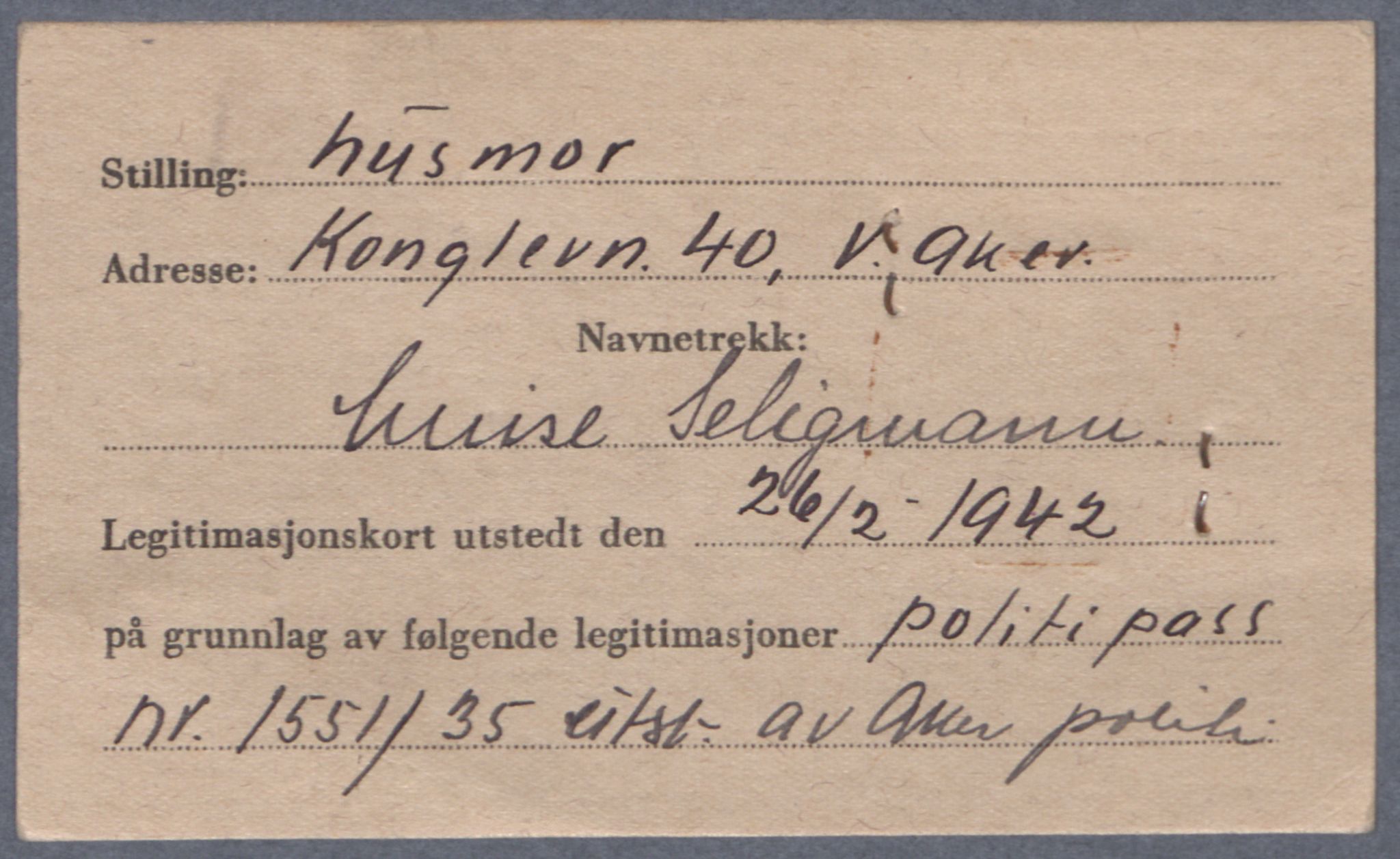 Sosialdepartementet, Våre Falne, AV/RA-S-1708/E/Ee/L0021A: Fotografier av jøder på legitimasjonskort (1941-42), 1941-1942, p. 312