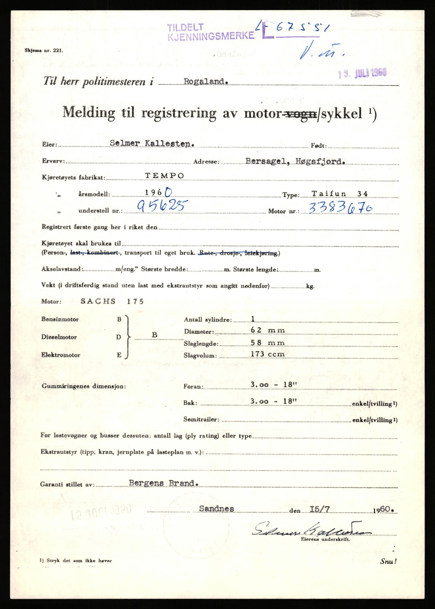 Stavanger trafikkstasjon, AV/SAST-A-101942/0/F/L0065: L-65400 - L-67649, 1930-1971, p. 1797