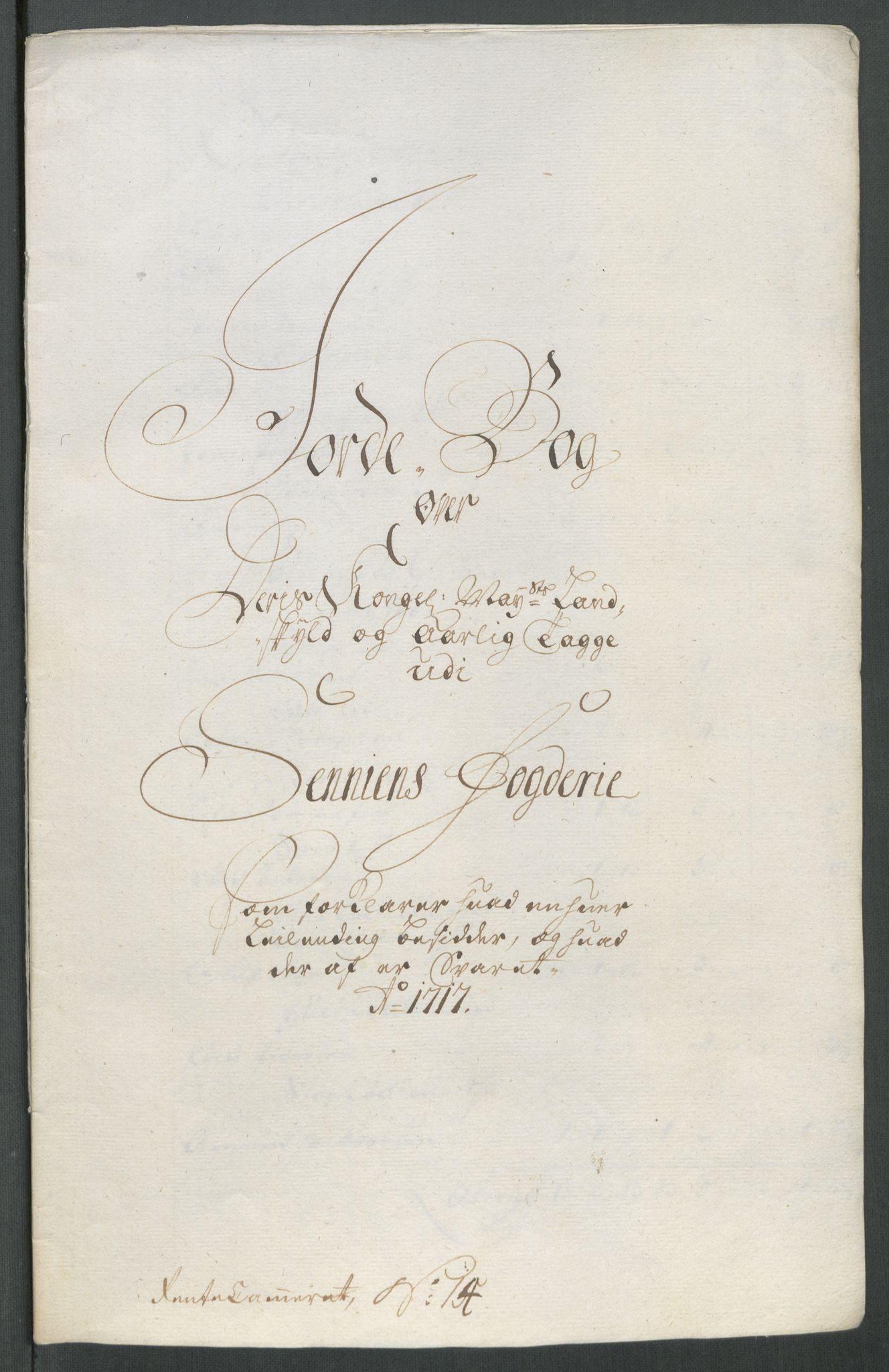 Rentekammeret inntil 1814, Reviderte regnskaper, Fogderegnskap, RA/EA-4092/R68/L4763: Fogderegnskap Senja og Troms, 1717, p. 208
