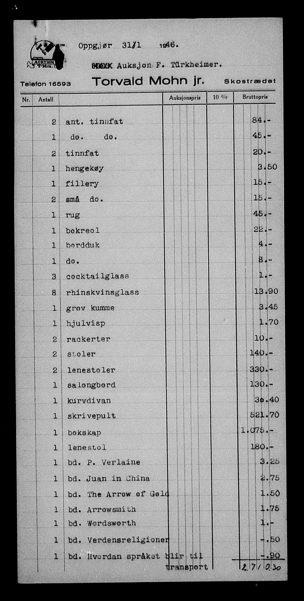 Justisdepartementet, Tilbakeføringskontoret for inndratte formuer, AV/RA-S-1564/H/Hc/Hcd/L1008: --, 1945-1947, p. 14