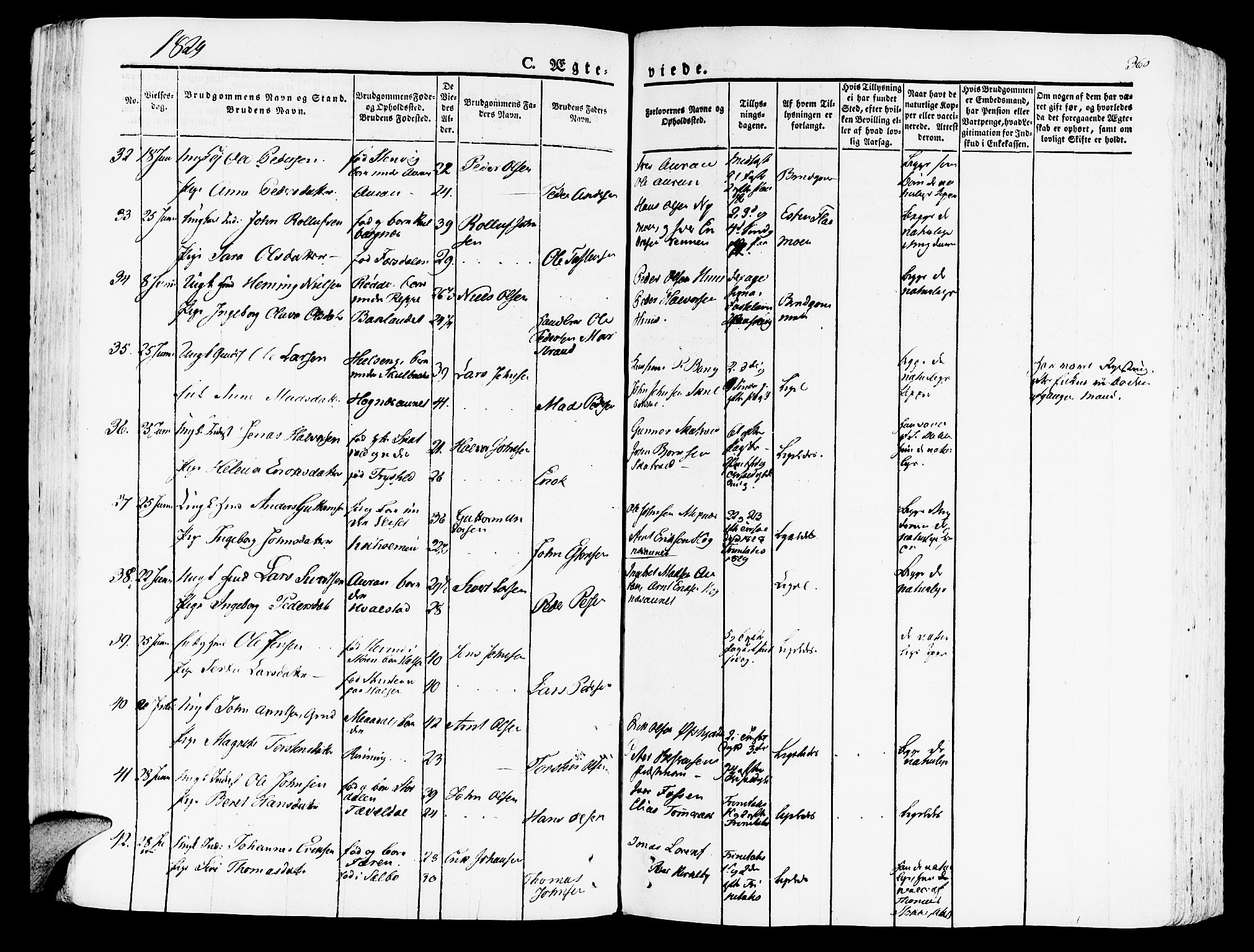 Ministerialprotokoller, klokkerbøker og fødselsregistre - Nord-Trøndelag, AV/SAT-A-1458/709/L0070: Parish register (official) no. 709A10, 1820-1832, p. 360