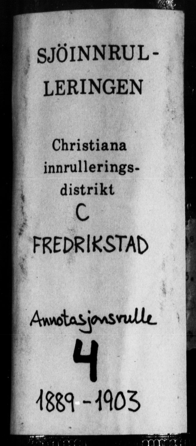 Fredrikstad mønstringskontor, AV/SAO-A-10569b/F/Fc/Fca/L0006: Annotasjonsrulle, 1889-1903, p. 1