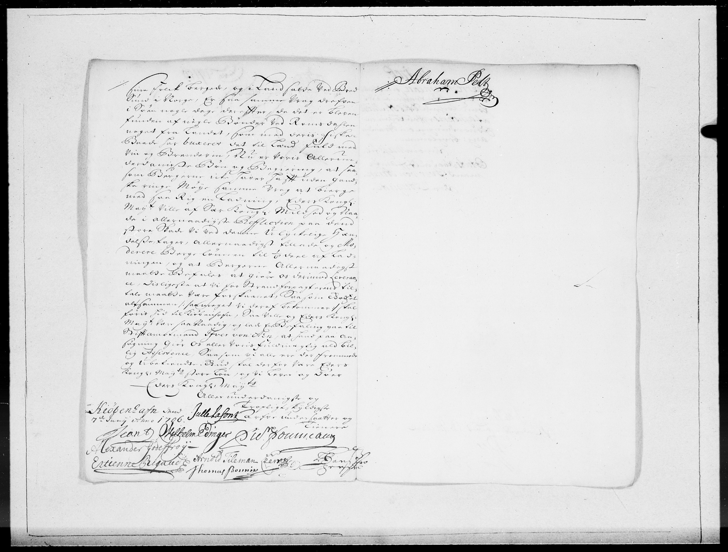 Danske Kanselli 1572-1799, AV/RA-EA-3023/F/Fc/Fcc/Fcca/L0060: Norske innlegg 1572-1799, Mgl. nov.-des., 1706, p. 382