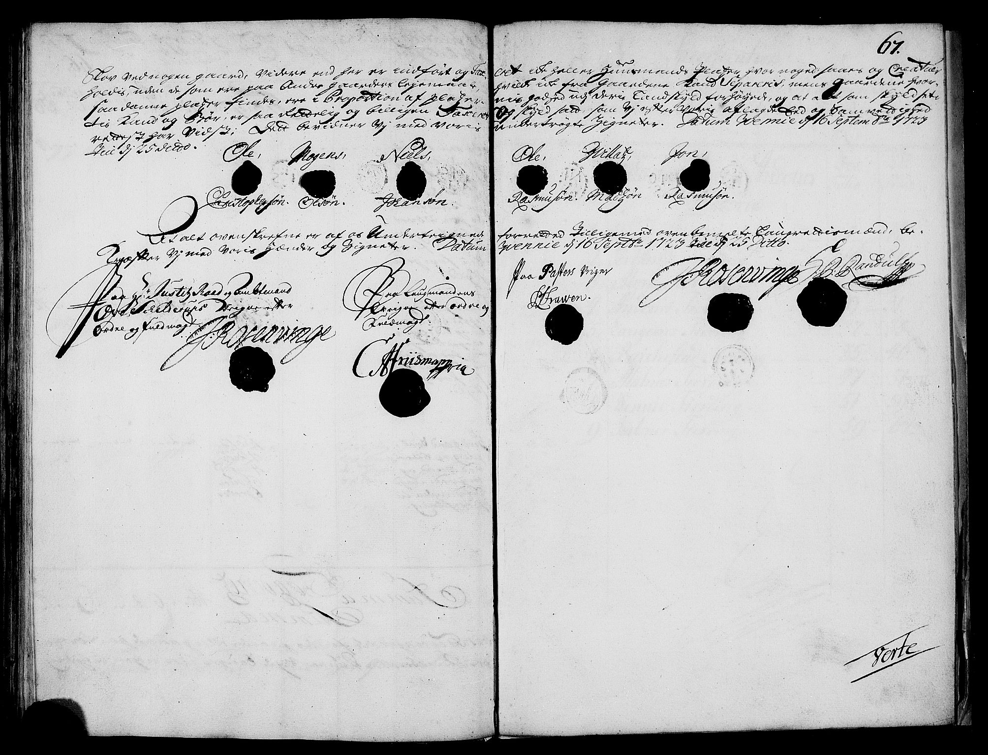 Rentekammeret inntil 1814, Realistisk ordnet avdeling, RA/EA-4070/N/Nb/Nbf/L0176: Vesterålen og Andenes eksaminasjonsprotokoll, 1723, p. 69