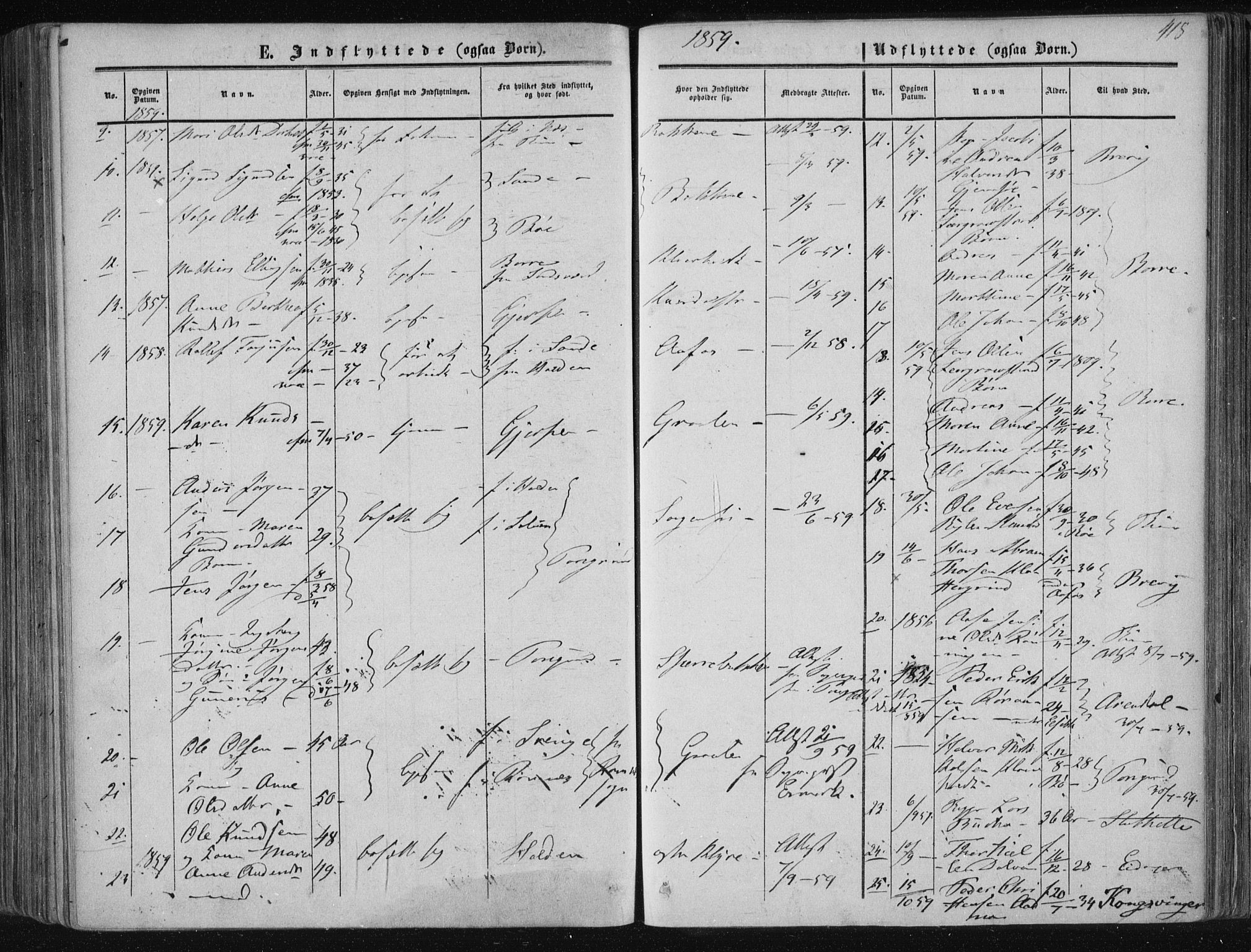 Solum kirkebøker, SAKO/A-306/F/Fa/L0007: Parish register (official) no. I 7, 1856-1864, p. 418
