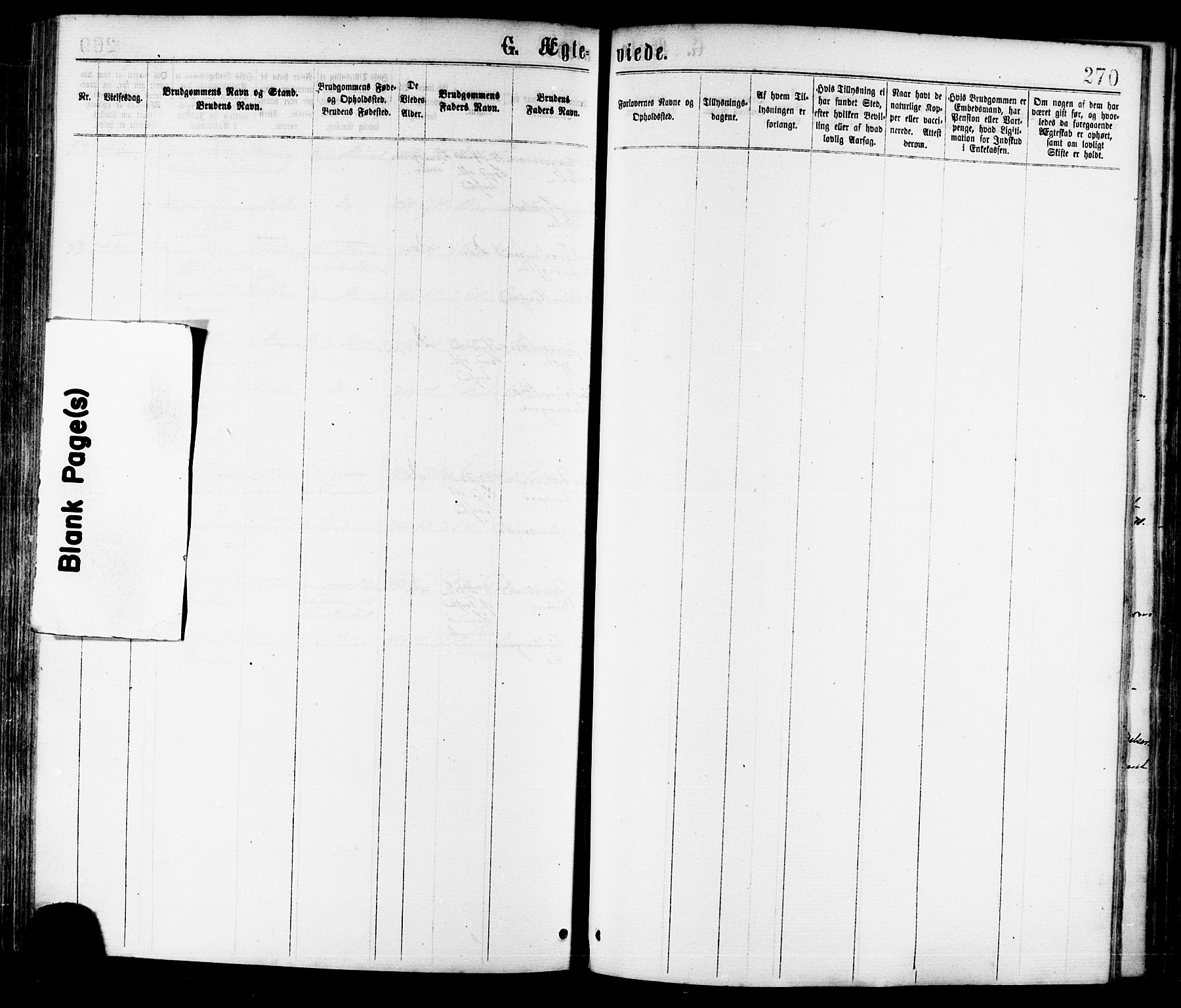 Ministerialprotokoller, klokkerbøker og fødselsregistre - Nord-Trøndelag, SAT/A-1458/709/L0076: Parish register (official) no. 709A16, 1871-1879, p. 270