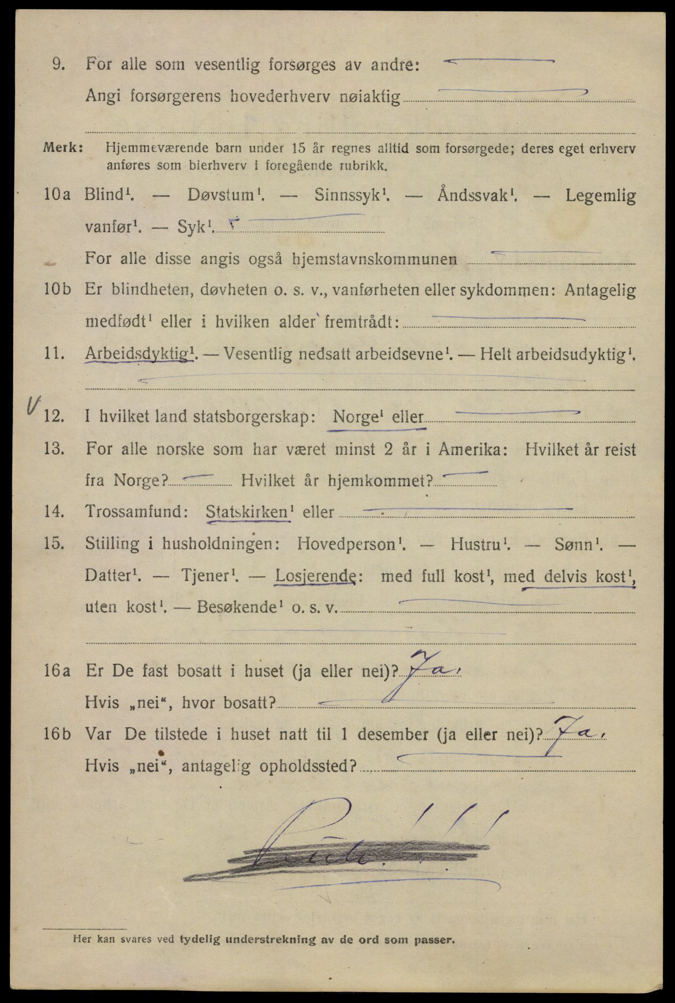 SAO, 1920 census for Kristiania, 1920, p. 154598