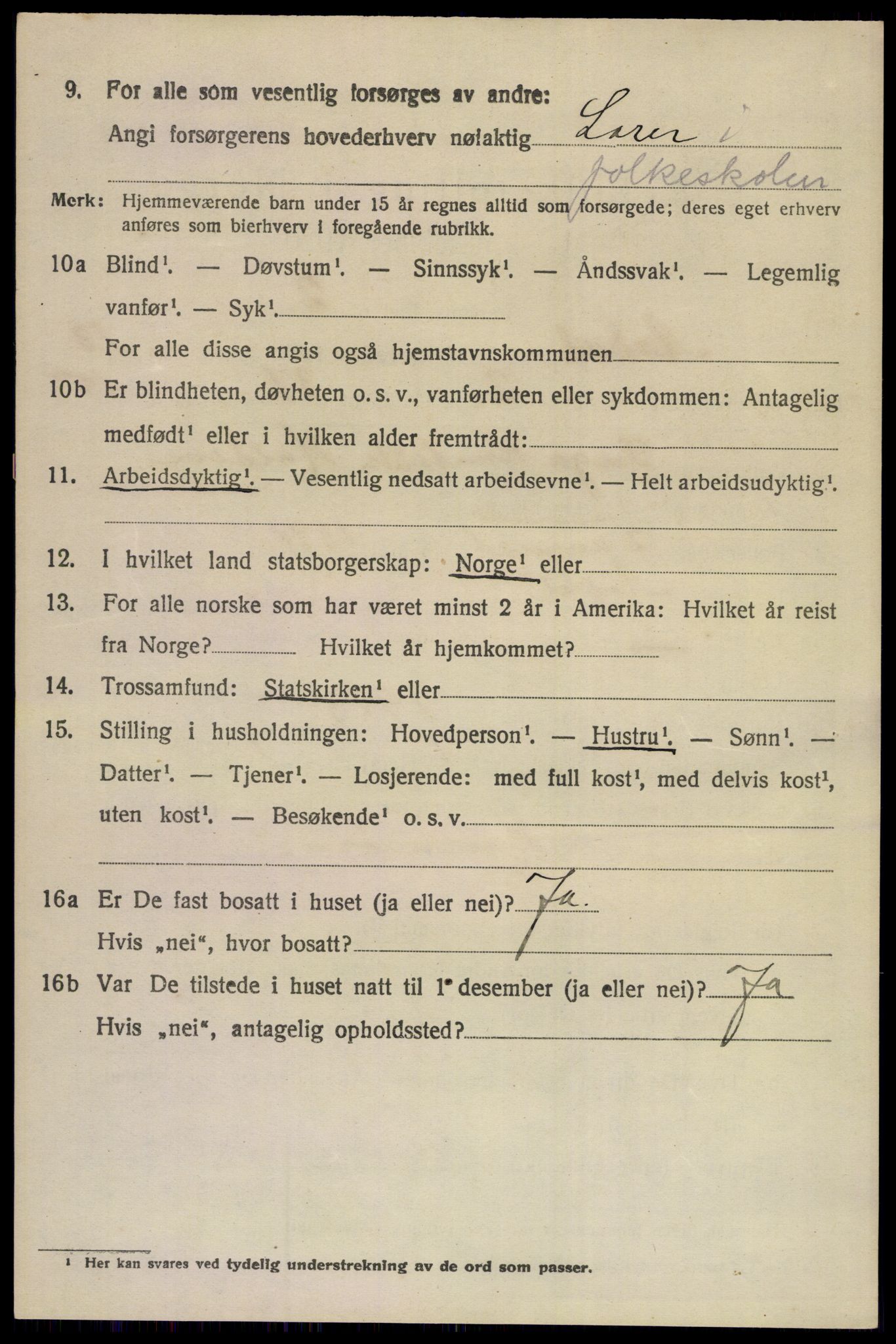 SAKO, 1920 census for Ådal, 1920, p. 7665