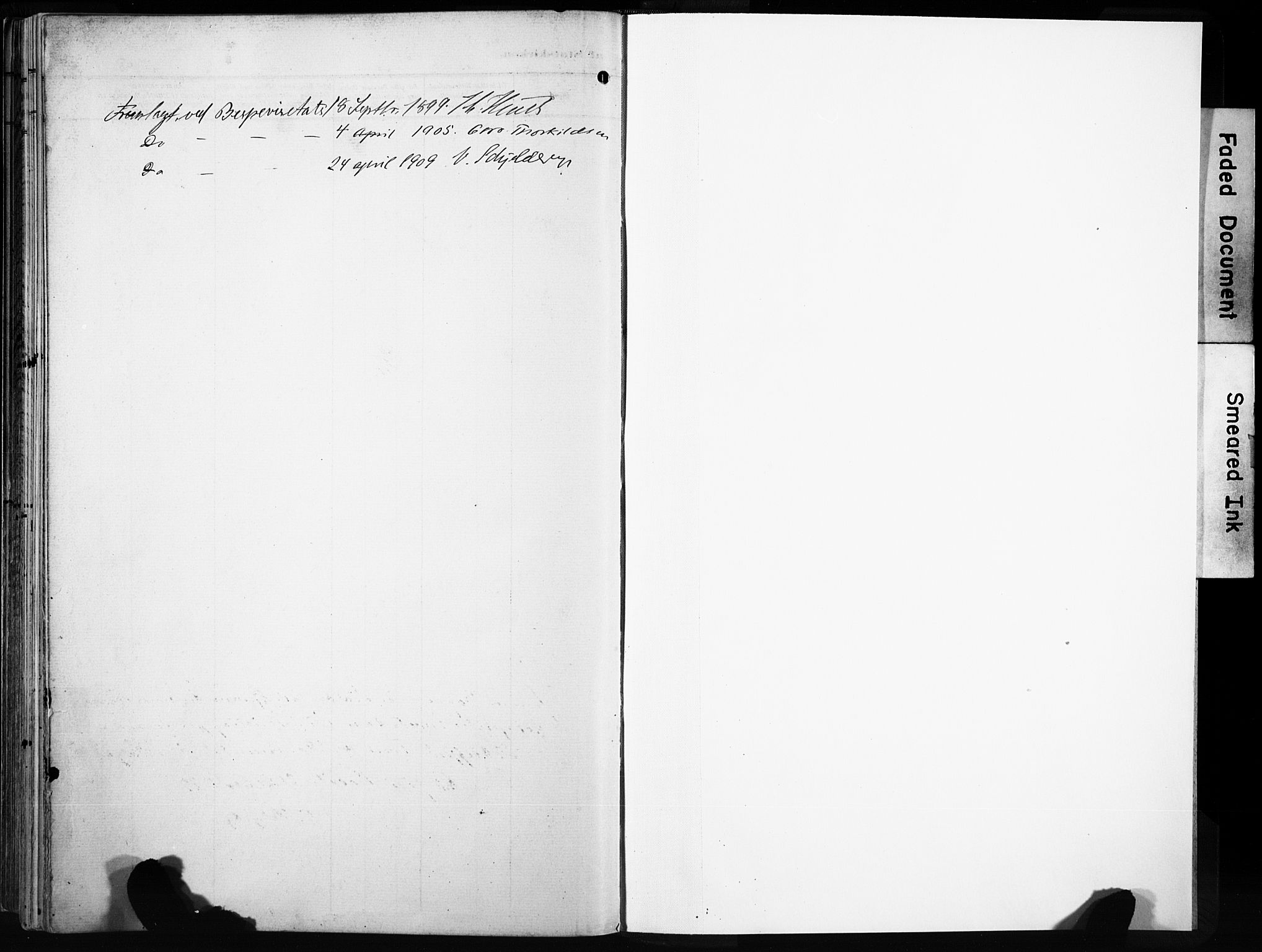 Flekkefjord sokneprestkontor, SAK/1111-0012/F/Fa/Fac/L0009: Parish register (official) no. A 9, 1899-1909