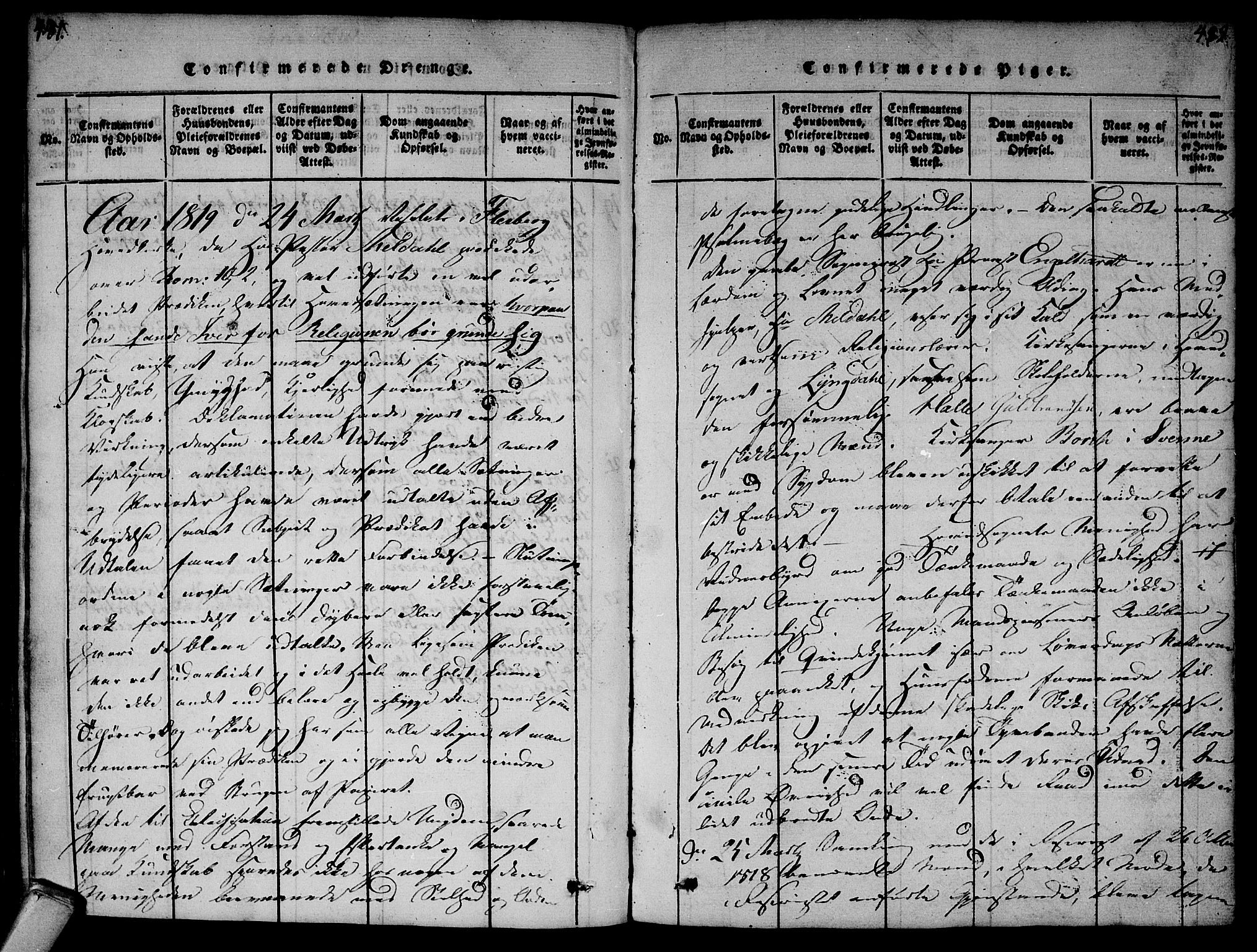 Flesberg kirkebøker, AV/SAKO-A-18/F/Fa/L0005: Parish register (official) no. I 5, 1816-1834, p. 481-482