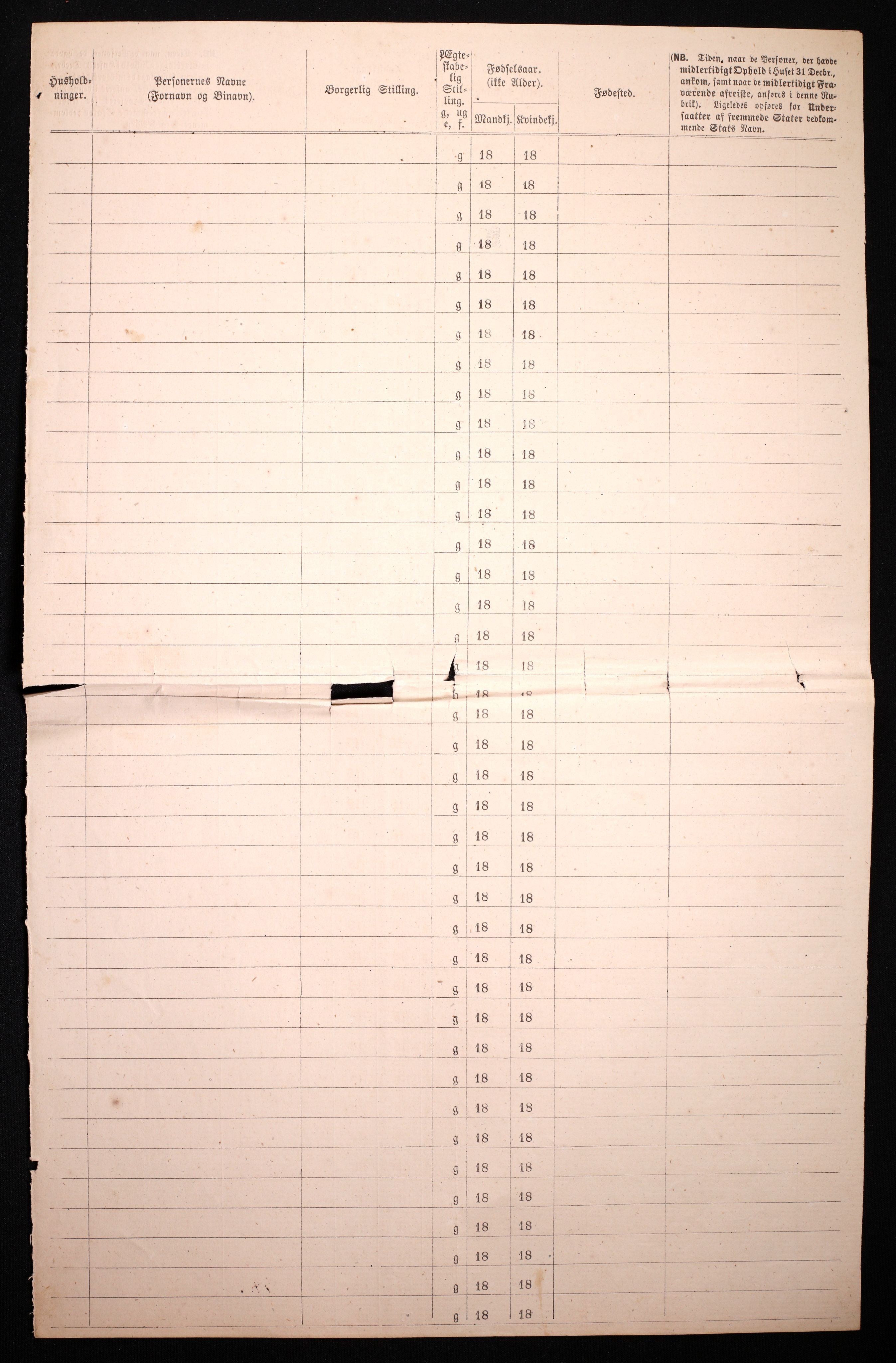 RA, 1870 census for 0301 Kristiania, 1870, p. 297