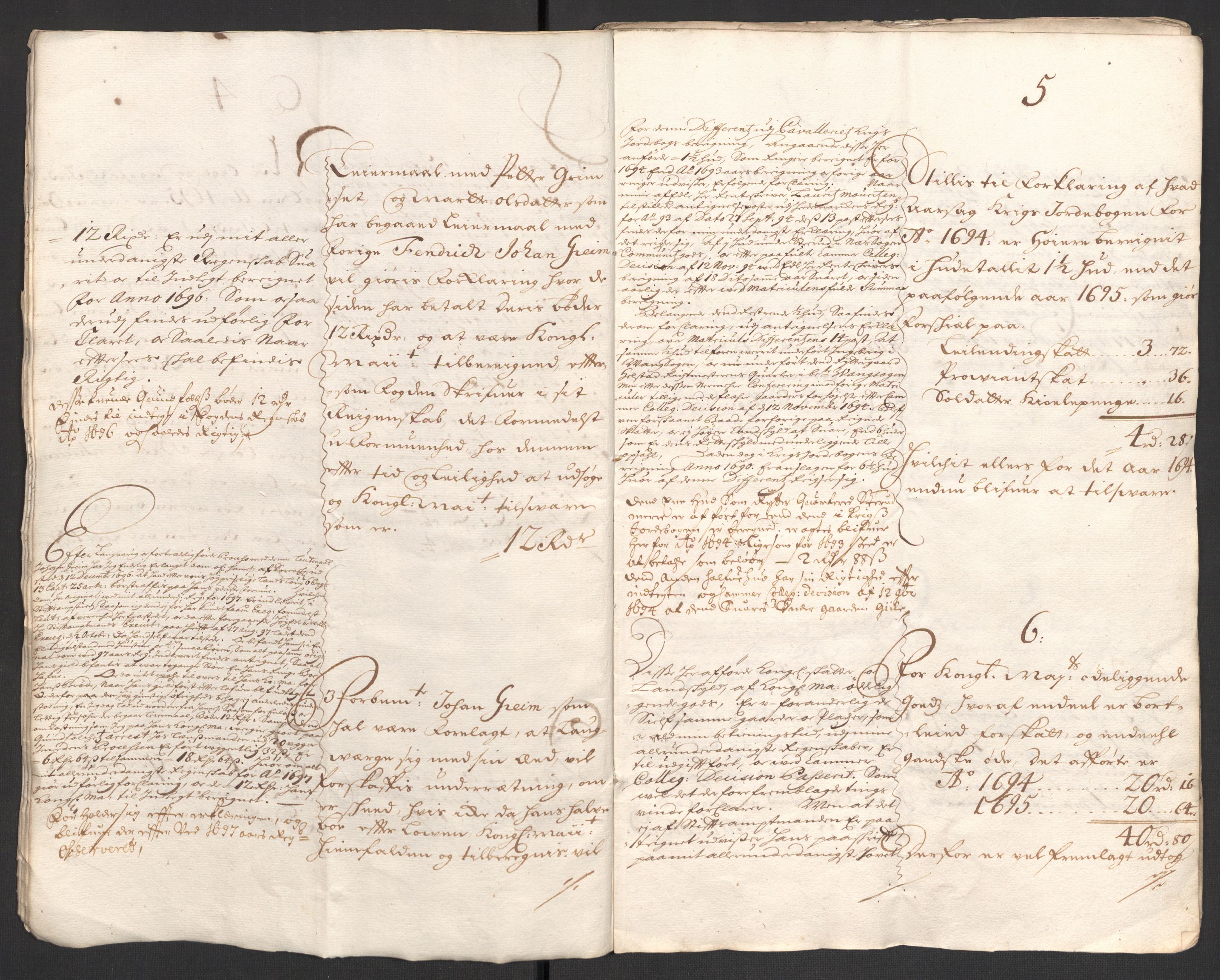 Rentekammeret inntil 1814, Reviderte regnskaper, Fogderegnskap, AV/RA-EA-4092/R16/L1037: Fogderegnskap Hedmark, 1697-1698, p. 213