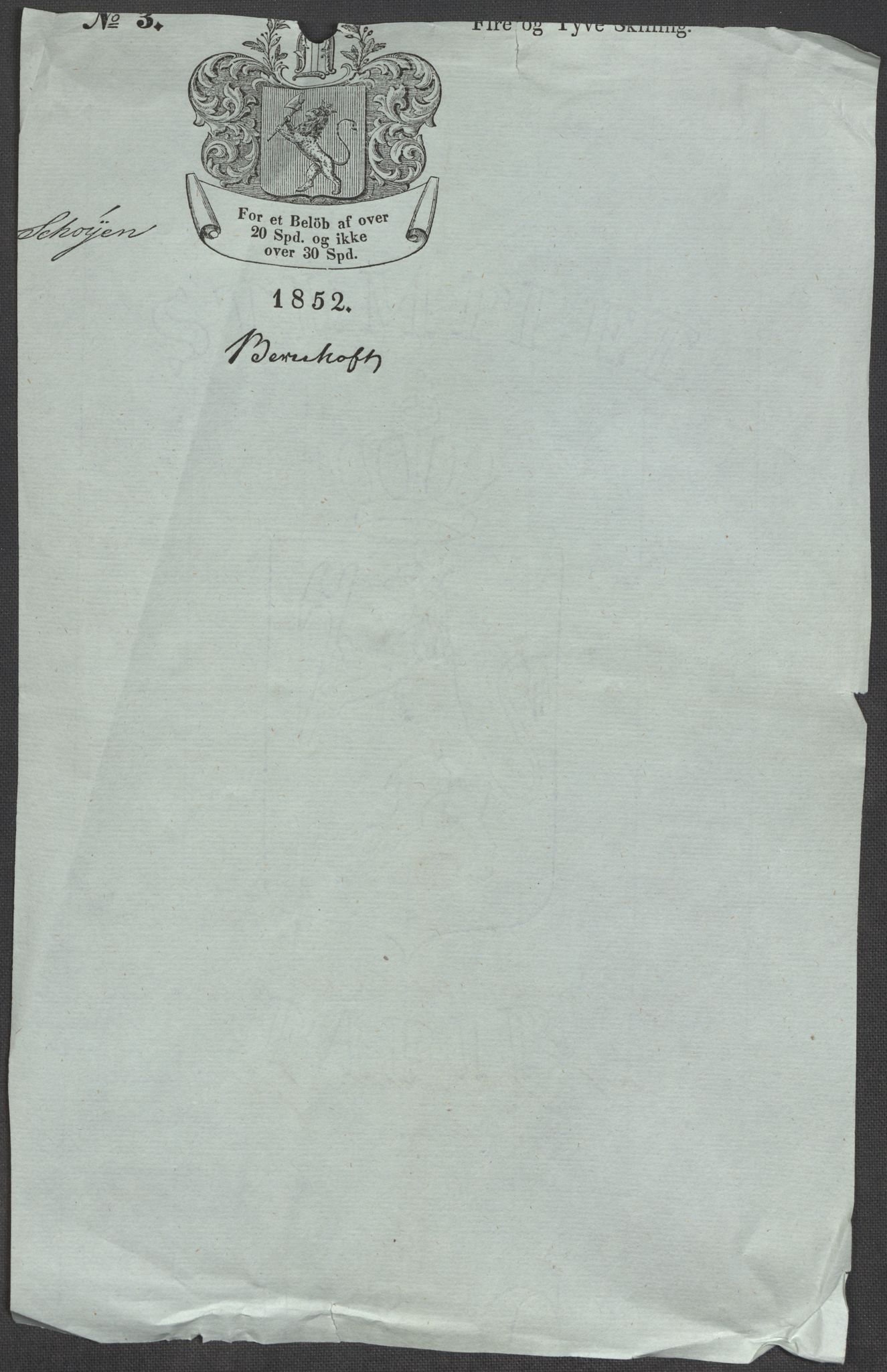 Rentekammeret inntil 1814, Reviderte regnskaper, Mindre regnskaper, RA/EA-4068/Rf/Rfe/L0042:  Senja og Troms fogderi, 1789, p. 4