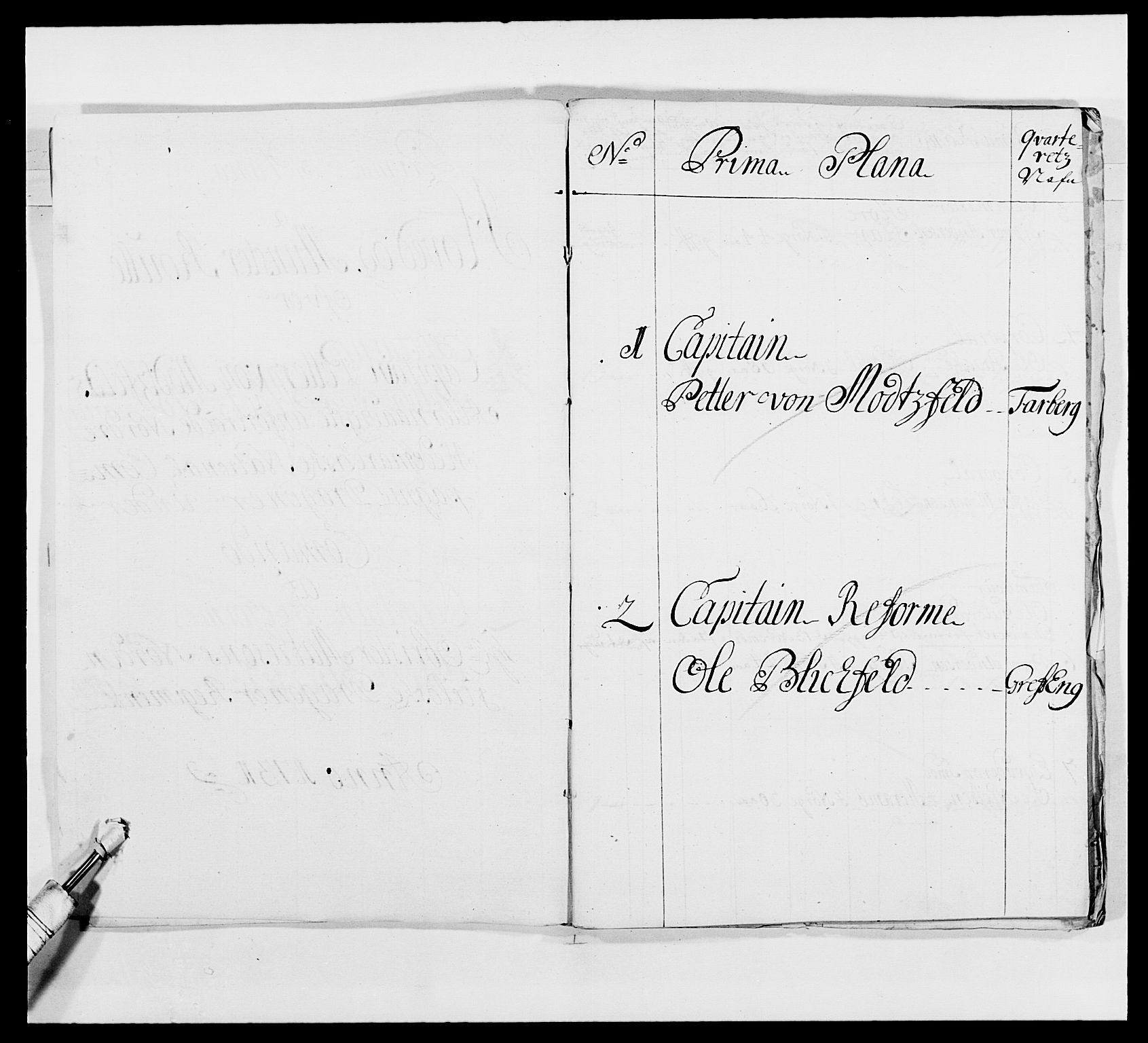 Kommanderende general (KG I) med Det norske krigsdirektorium, AV/RA-EA-5419/E/Ea/L0482: Nordafjelske dragonregiment, 1718-1761, p. 23