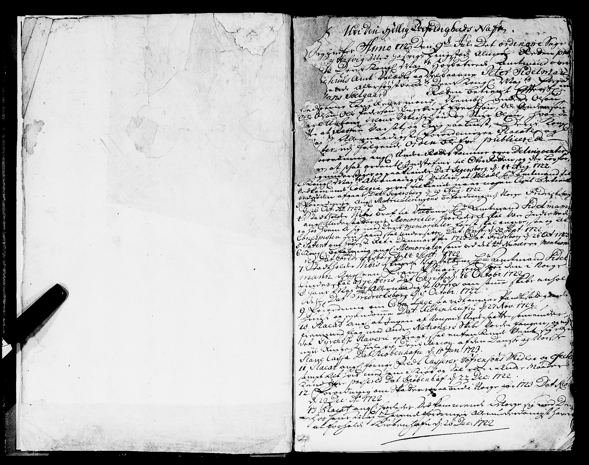 Finnmark sorenskriveri, AV/SATØ-S-0053/F/Fa/L0037: Justisprotokoller, 1723-1726, p. 1b-2a