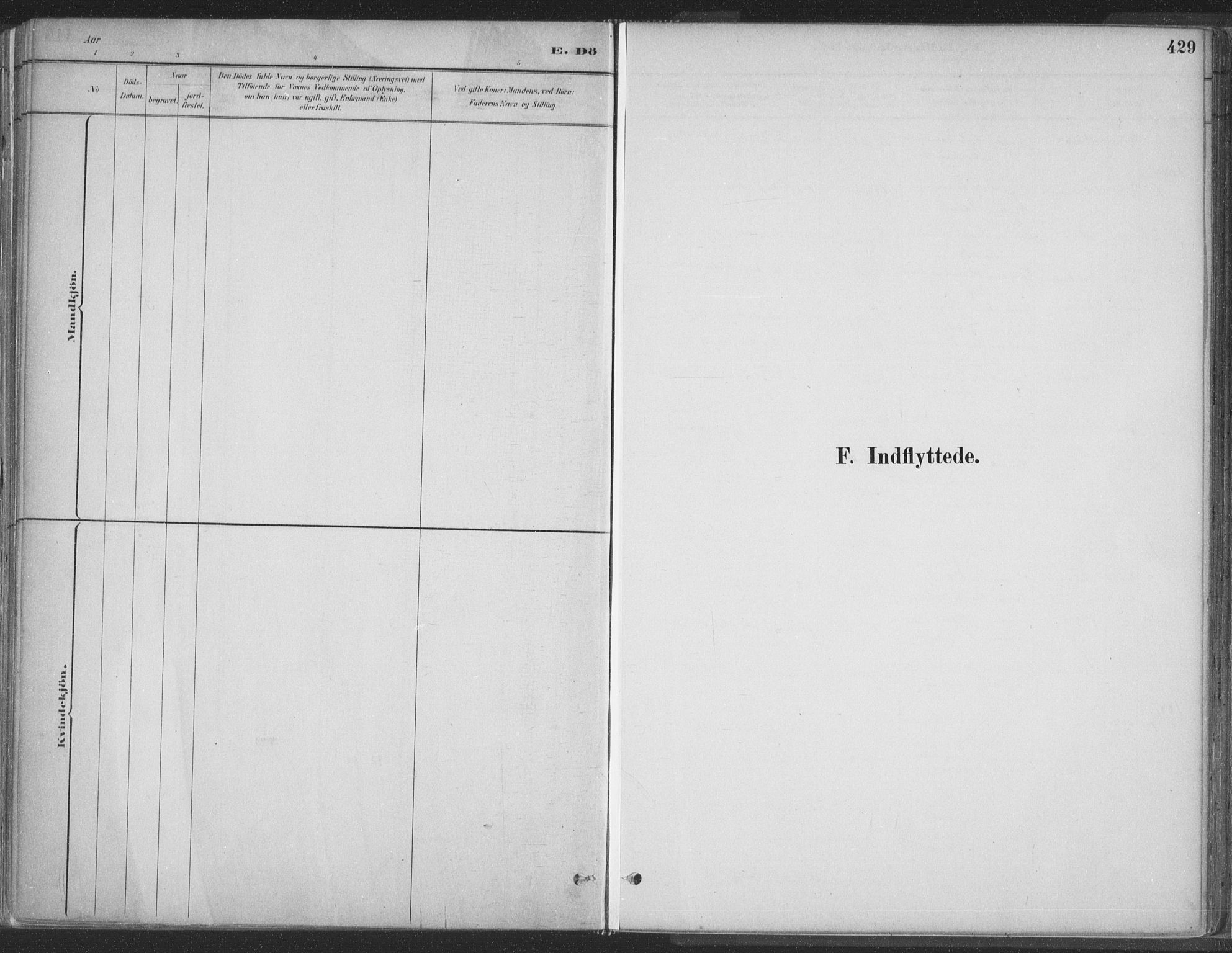 Ministerialprotokoller, klokkerbøker og fødselsregistre - Møre og Romsdal, SAT/A-1454/509/L0106: Parish register (official) no. 509A04, 1883-1922, p. 429