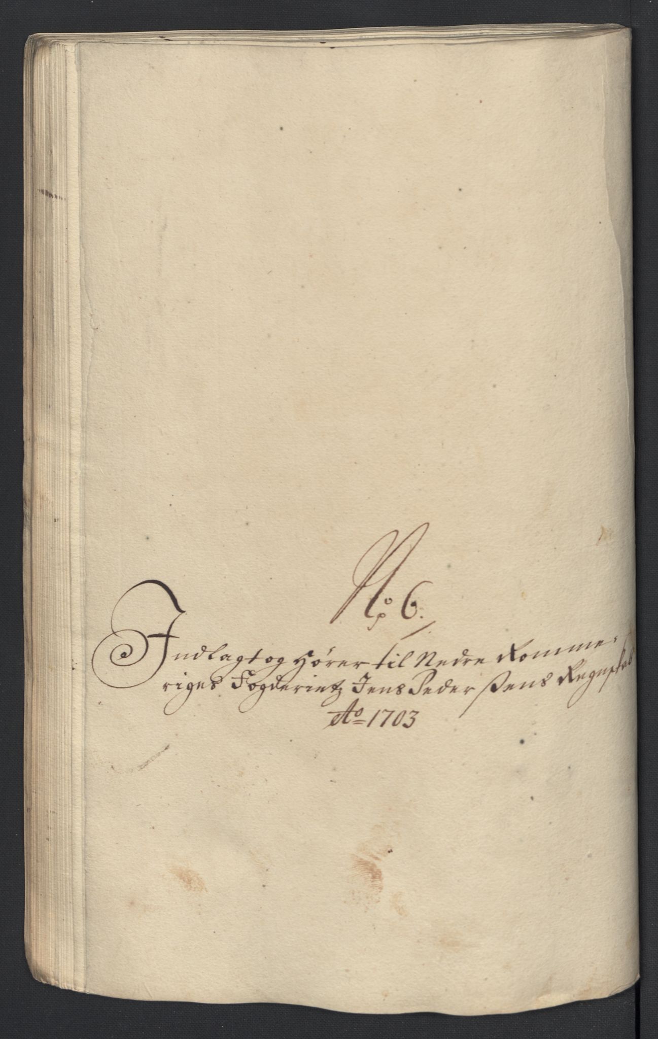 Rentekammeret inntil 1814, Reviderte regnskaper, Fogderegnskap, RA/EA-4092/R11/L0586: Fogderegnskap Nedre Romerike, 1703, p. 155