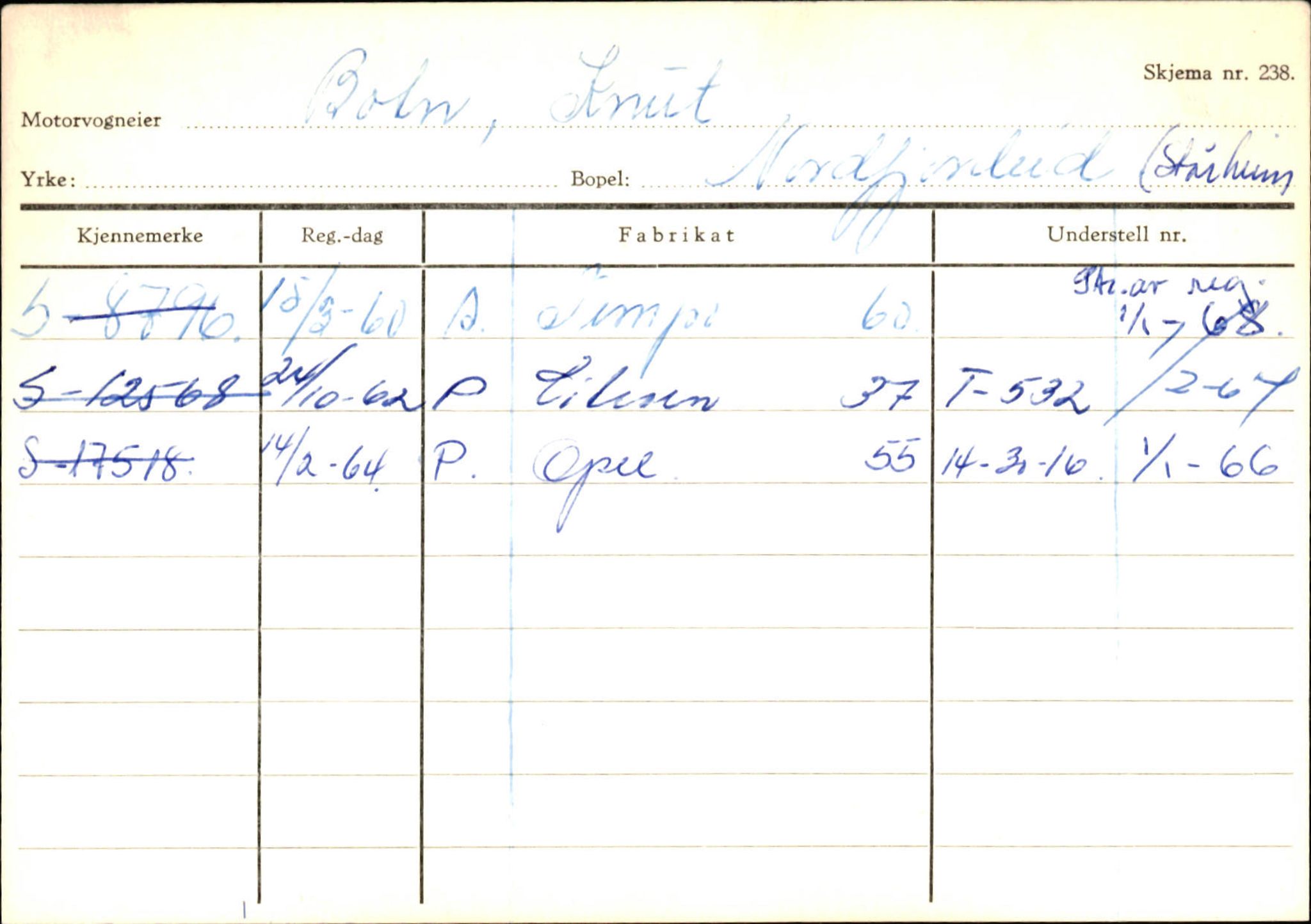 Statens vegvesen, Sogn og Fjordane vegkontor, AV/SAB-A-5301/4/F/L0129: Eigarregistrer Eid A-S, 1945-1975, p. 249