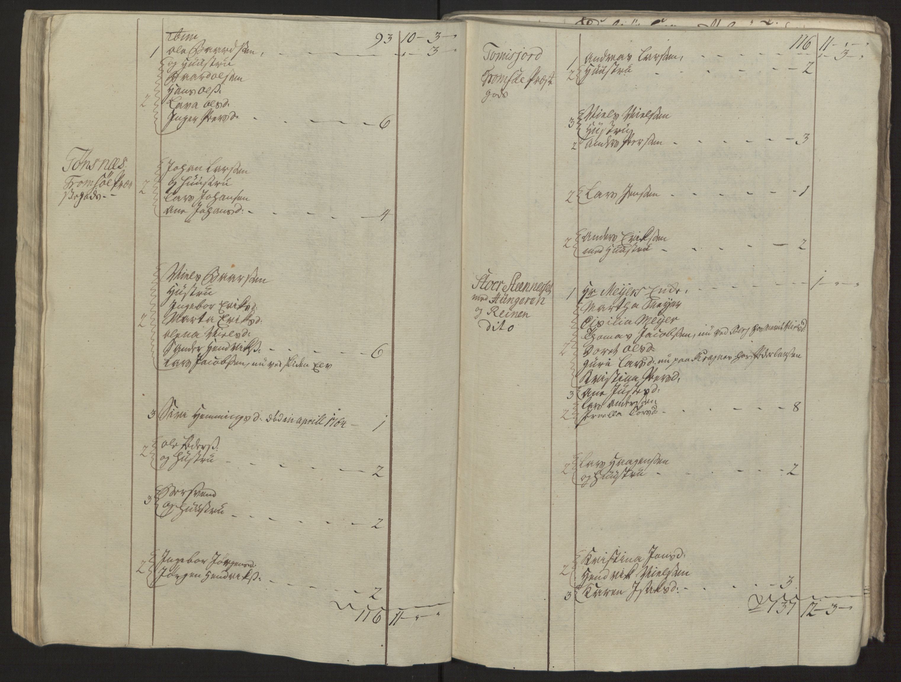 Rentekammeret inntil 1814, Reviderte regnskaper, Fogderegnskap, RA/EA-4092/R68/L4845: Ekstraskatten Senja og Troms, 1762-1765, p. 376