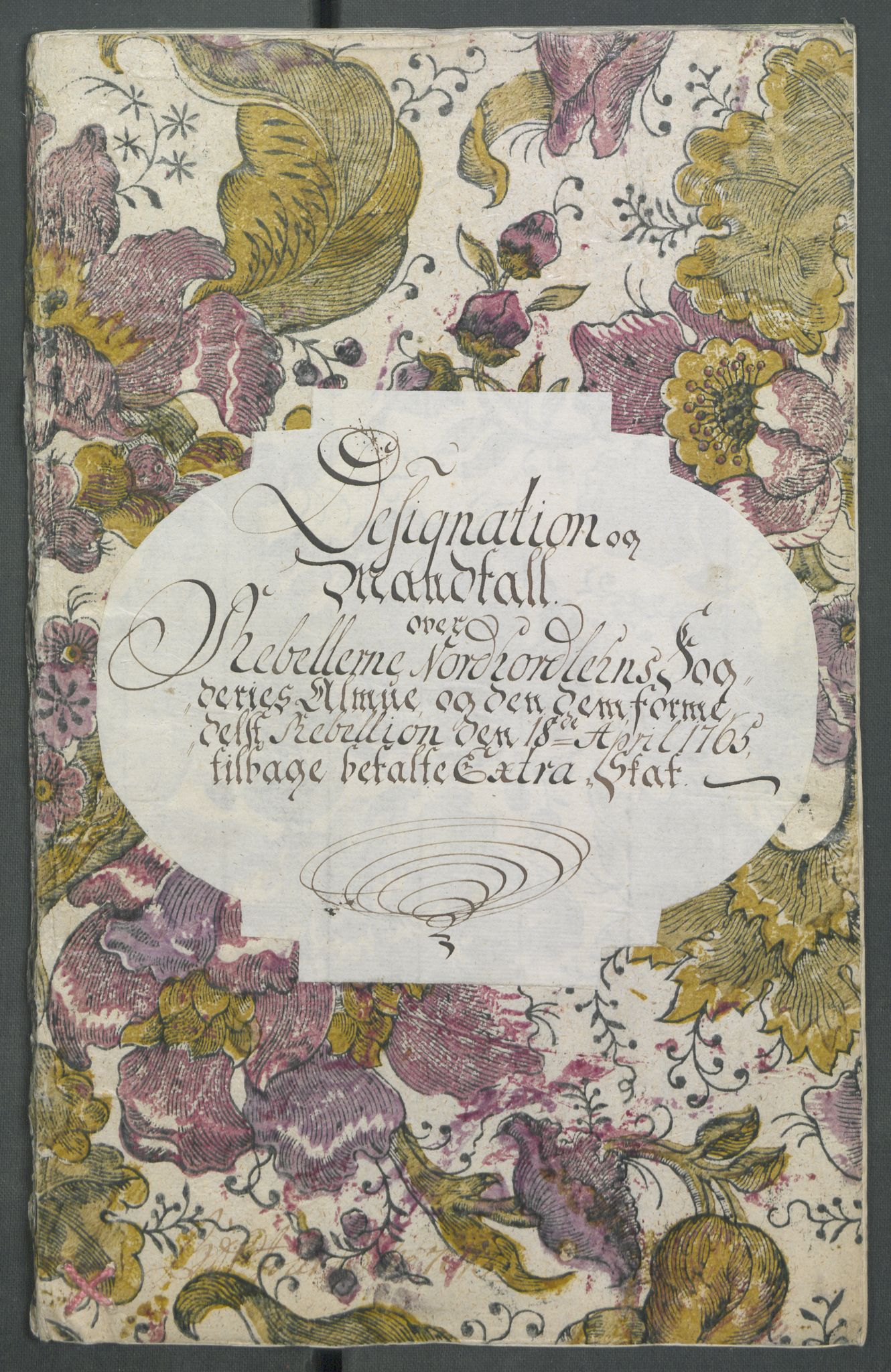 Rentekammeret inntil 1814, Realistisk ordnet avdeling, AV/RA-EA-4070/Od/L0002: [Æ3]: Dokumenter om almuens motstand mot ekstraskatten 1762-1772 i Bergen stift og Ryfylke, 1762-1772, p. 261