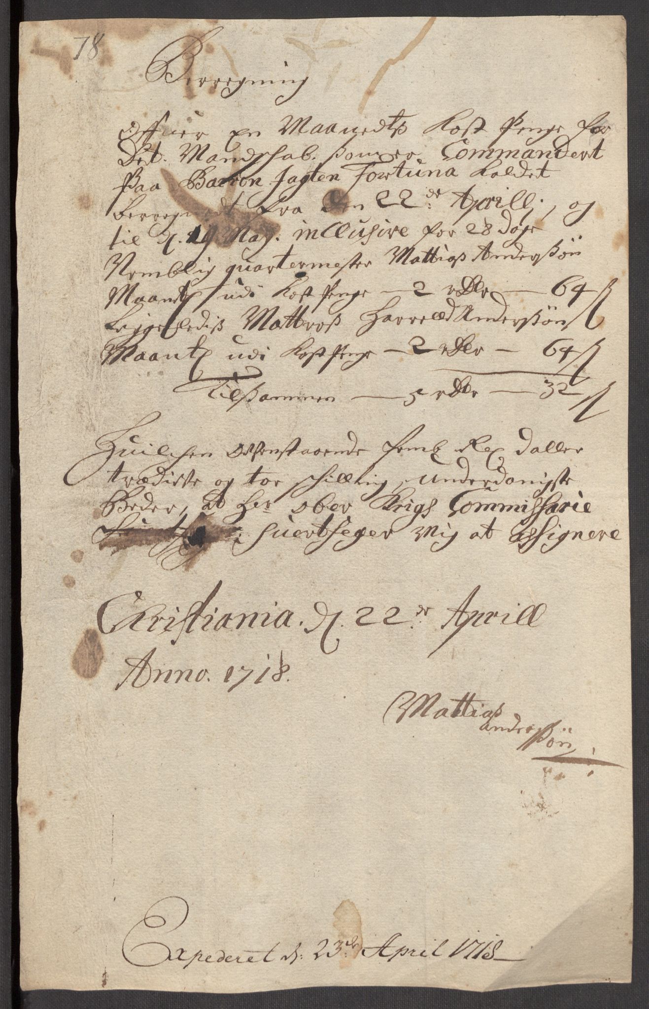 Kommanderende general (KG I) med Det norske krigsdirektorium, RA/EA-5419/E/Eb/L0001: Ruller over noen kompanier som tjenestegjorde på flåten, 1712-1721, p. 605