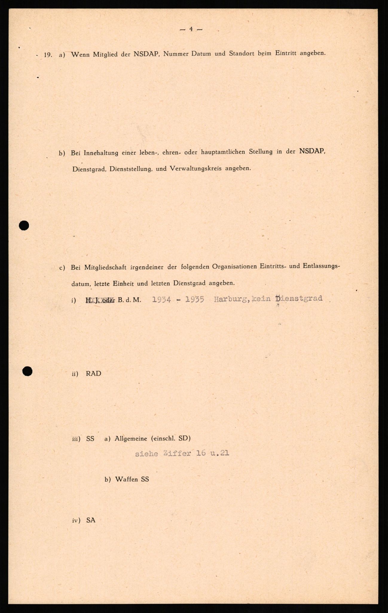 Forsvaret, Forsvarets overkommando II, AV/RA-RAFA-3915/D/Db/L0017: CI Questionaires. Tyske okkupasjonsstyrker i Norge. Tyskere., 1945-1946, p. 368