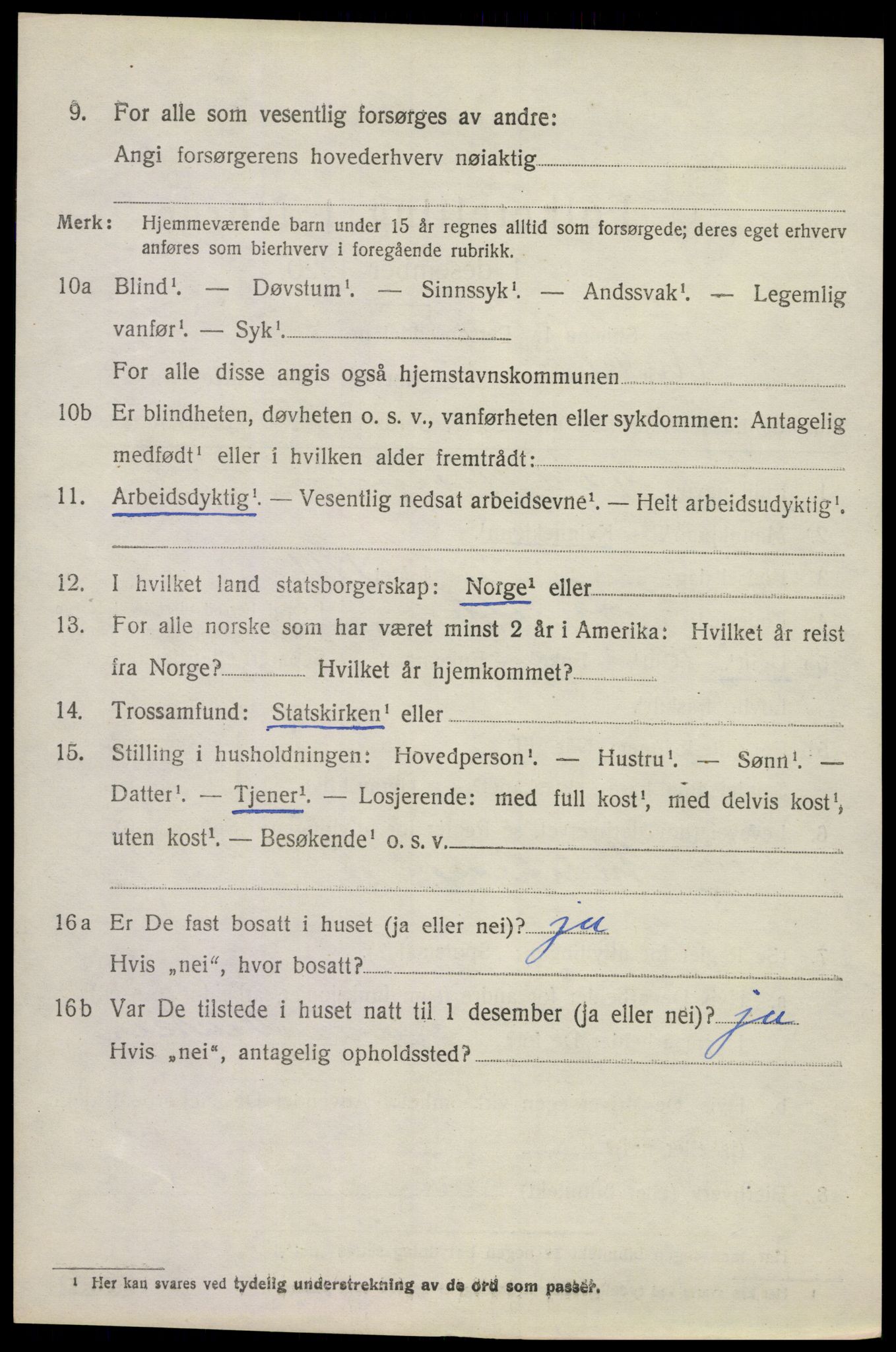 SAKO, 1920 census for Andebu, 1920, p. 2683