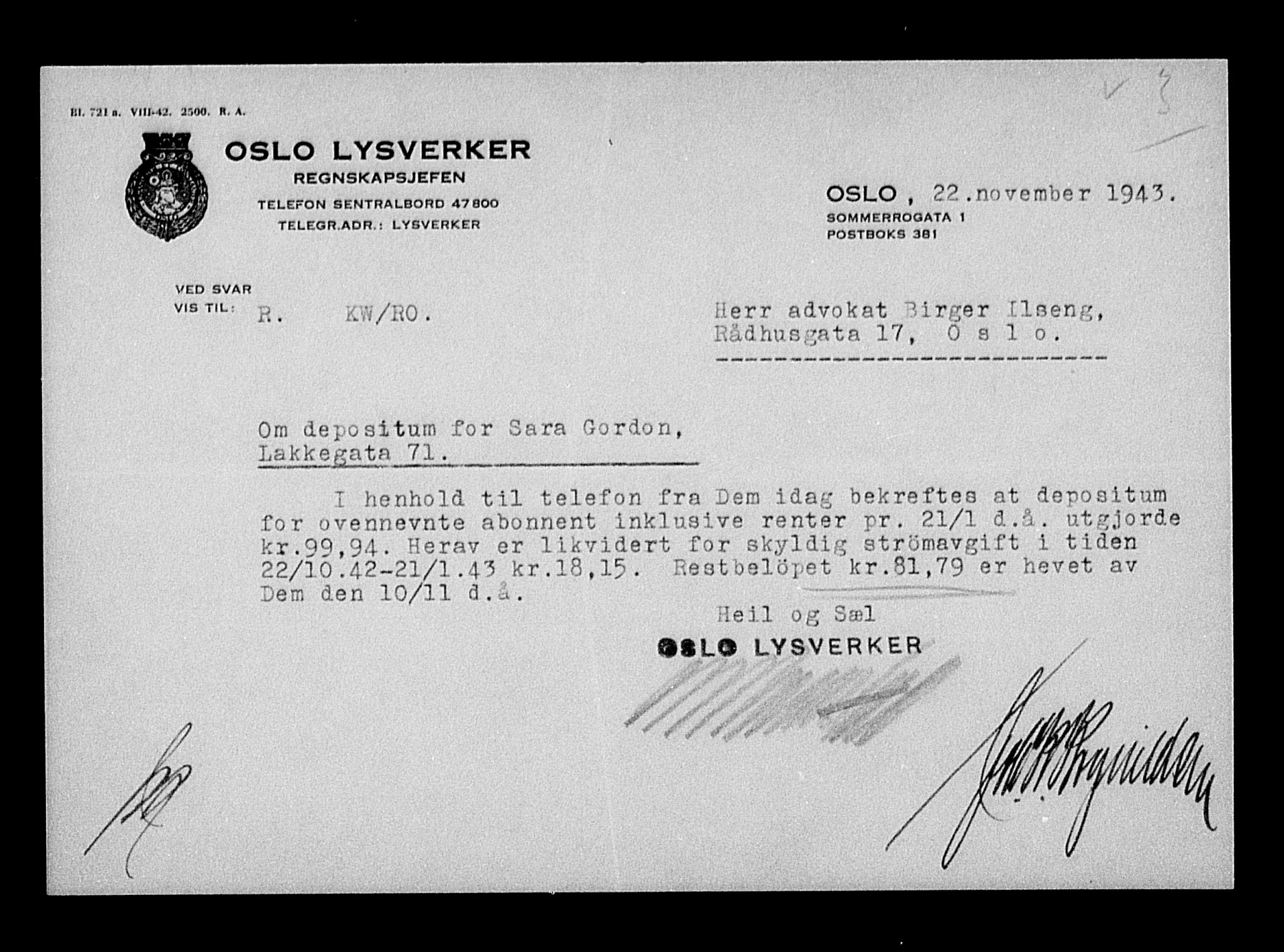 Justisdepartementet, Tilbakeføringskontoret for inndratte formuer, AV/RA-S-1564/H/Hc/Hcc/L0940: --, 1945-1947, p. 183