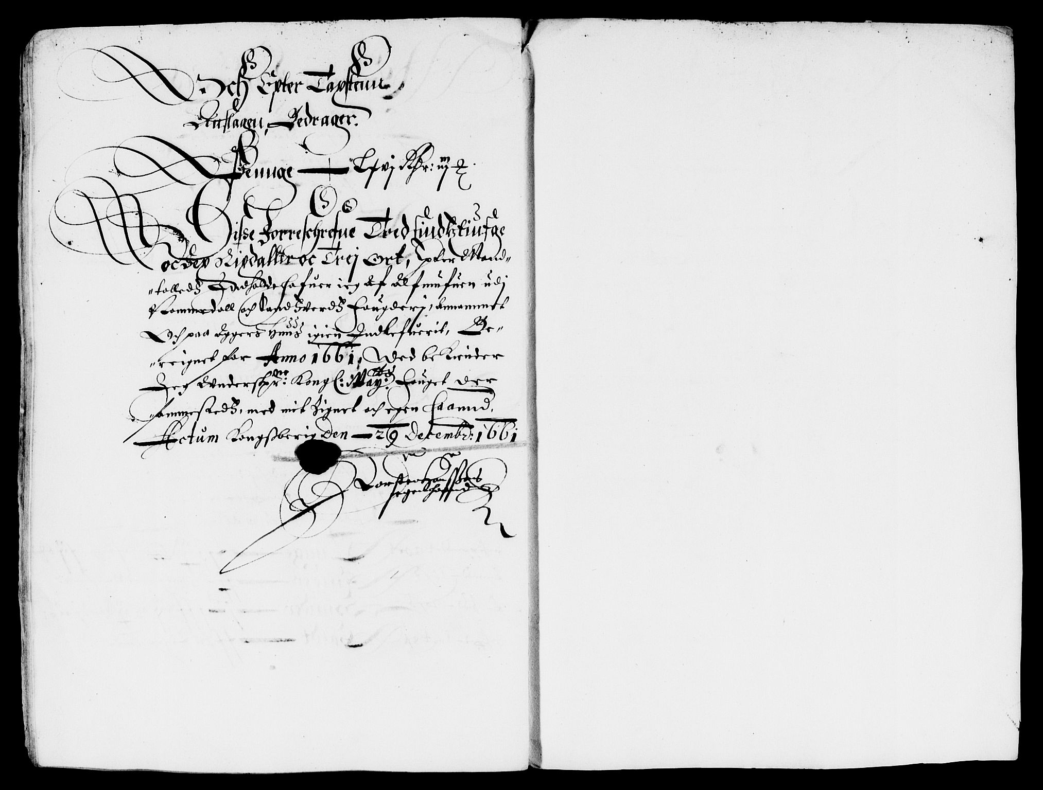 Rentekammeret inntil 1814, Reviderte regnskaper, Lensregnskaper, AV/RA-EA-5023/R/Rb/Rbn/L0006: Numedal og Sandsvær len, 1660-1664