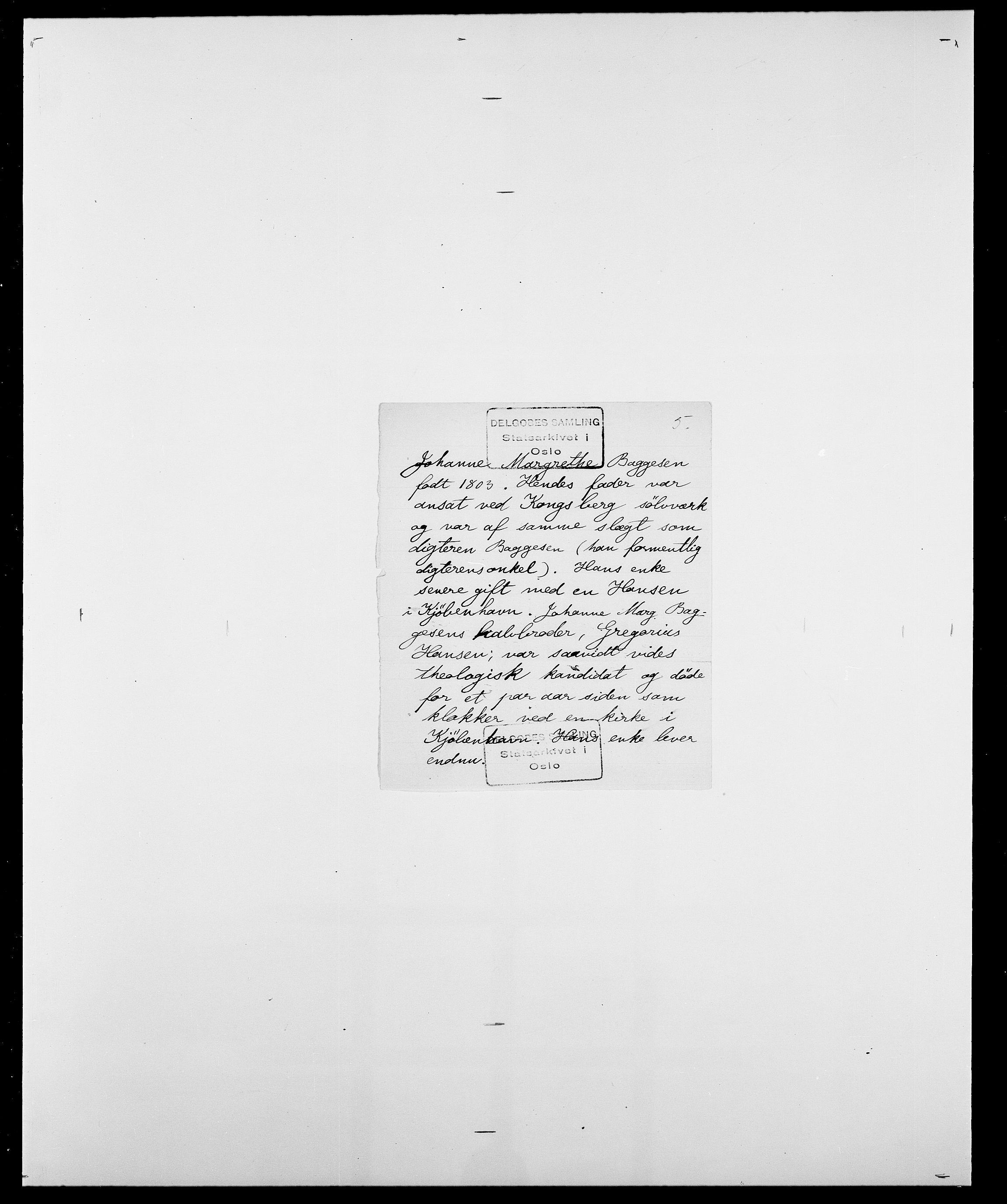 Delgobe, Charles Antoine - samling, AV/SAO-PAO-0038/D/Da/L0003: Barca - Bergen, p. 132