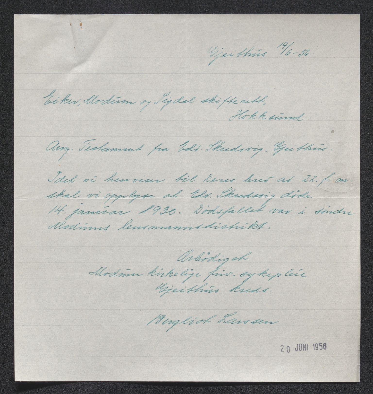 Eiker, Modum og Sigdal sorenskriveri, AV/SAKO-A-123/H/Ha/Hab/L0046: Dødsfallsmeldinger, 1930-1931, p. 36