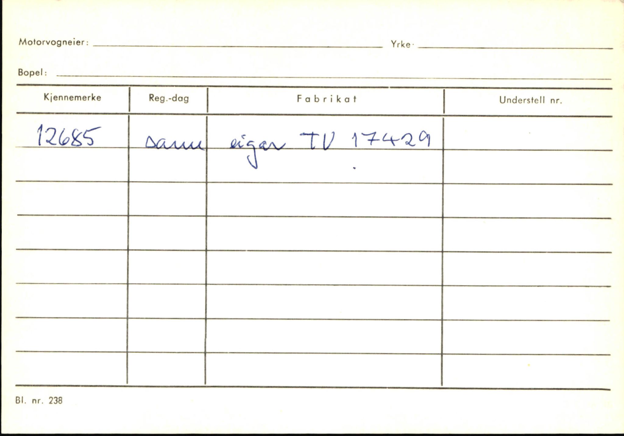 Statens vegvesen, Sogn og Fjordane vegkontor, SAB/A-5301/4/F/L0145: Registerkort Vågsøy S-Å. Årdal I-P, 1945-1975, p. 844